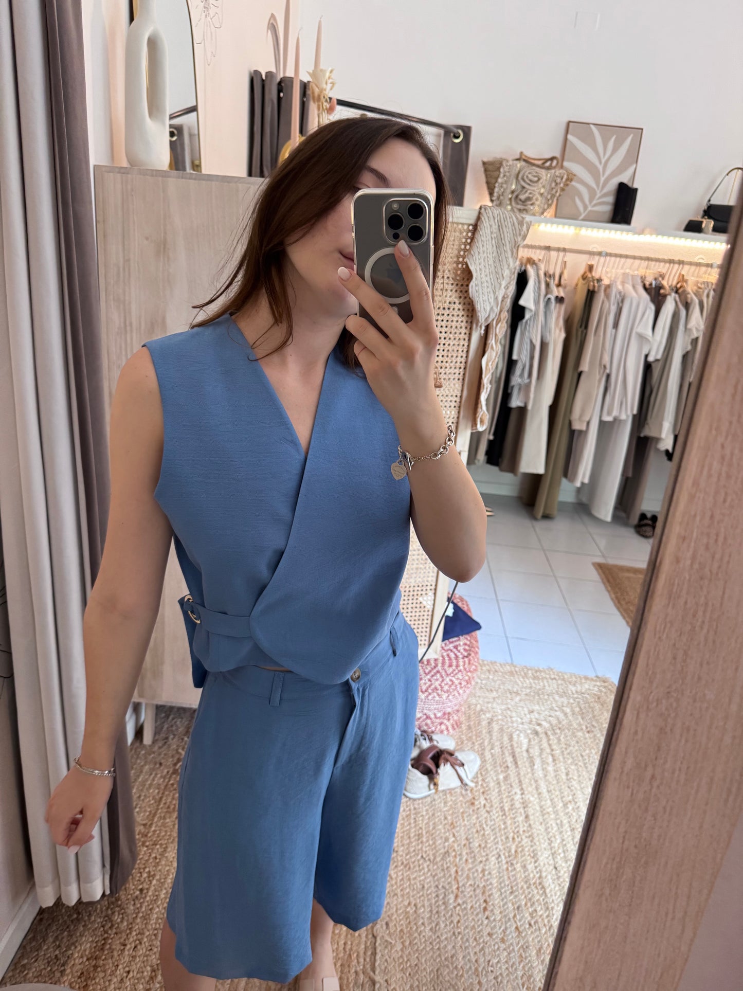 Gilet “Celeste” Dixie