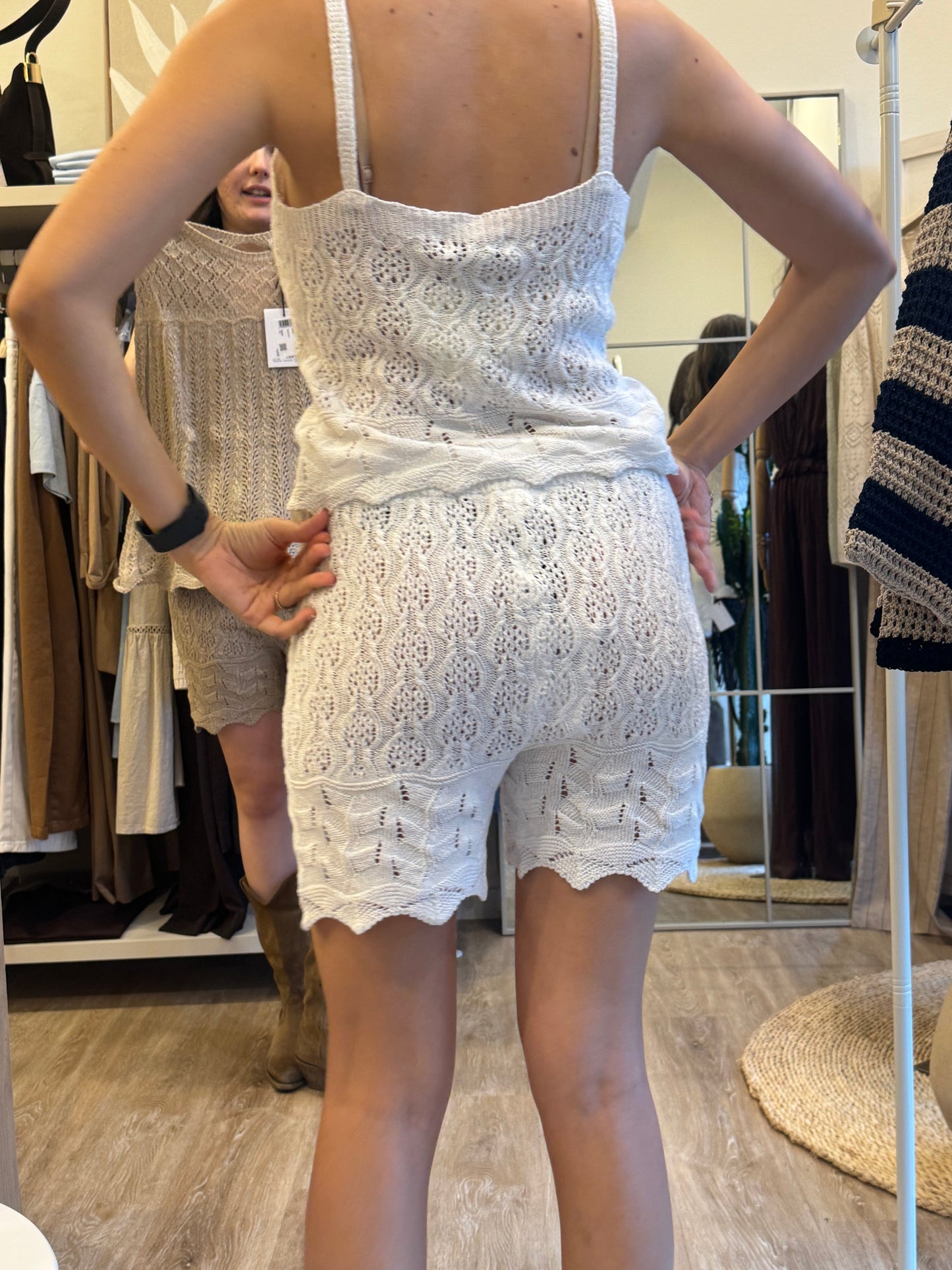 Shorts crochet