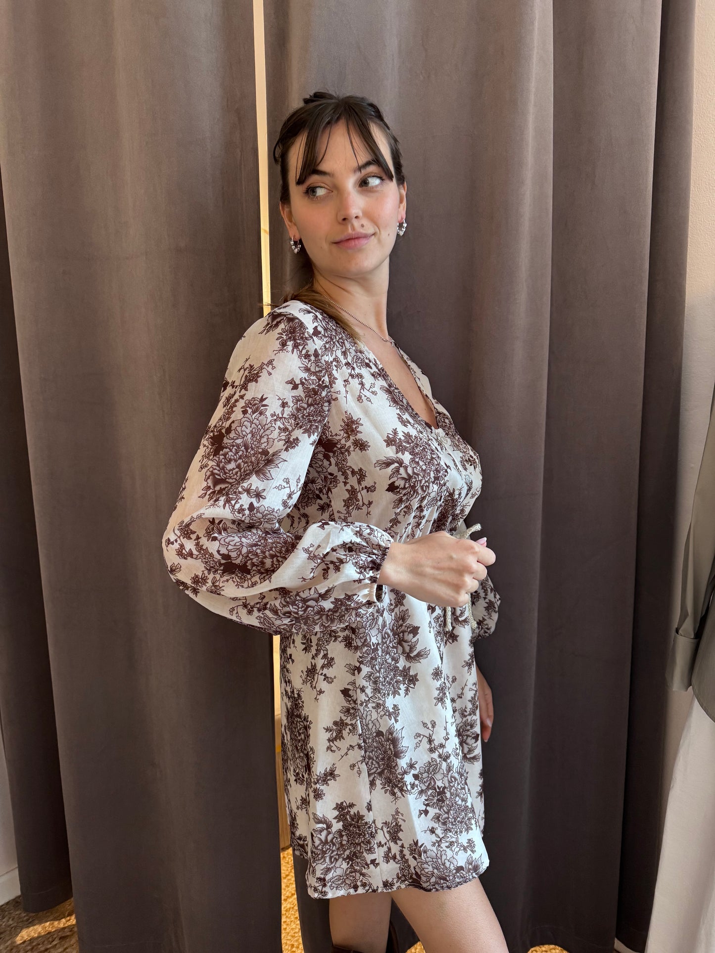 Abito toile de jouy Two way