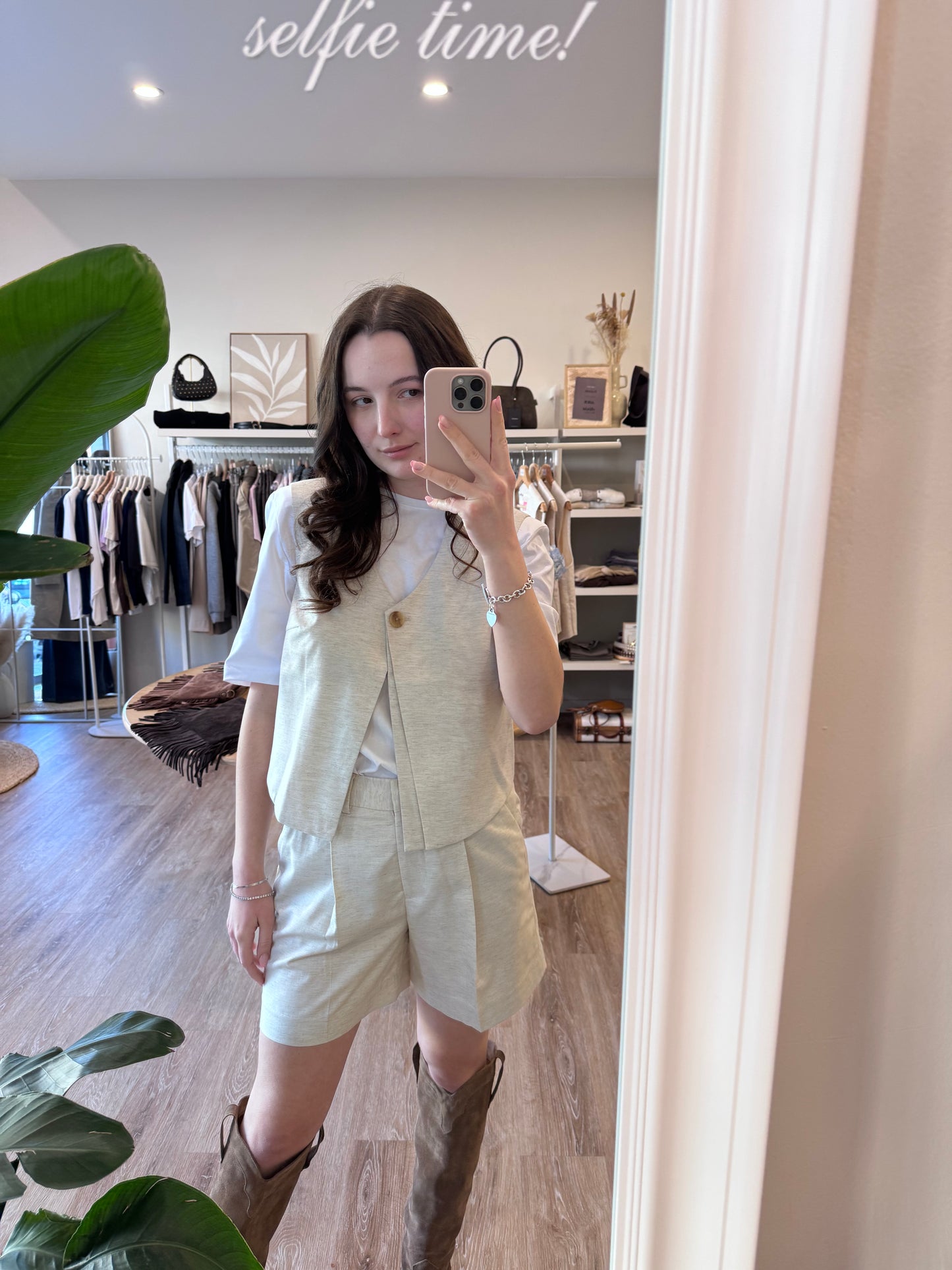 Gilet monobottone