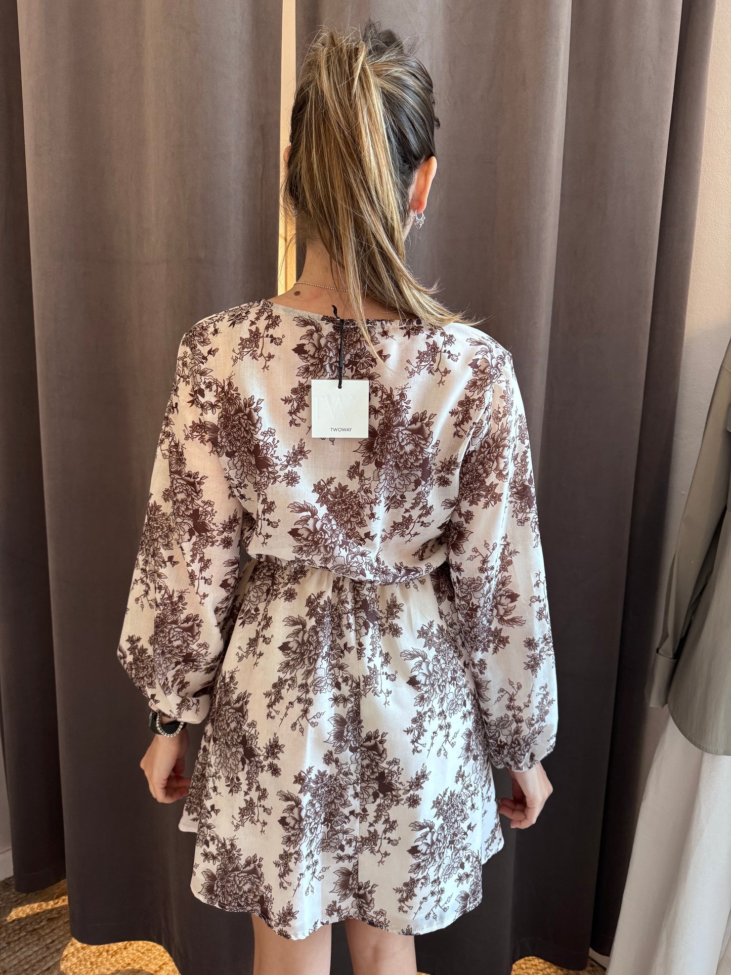 Abito toile de jouy Two way