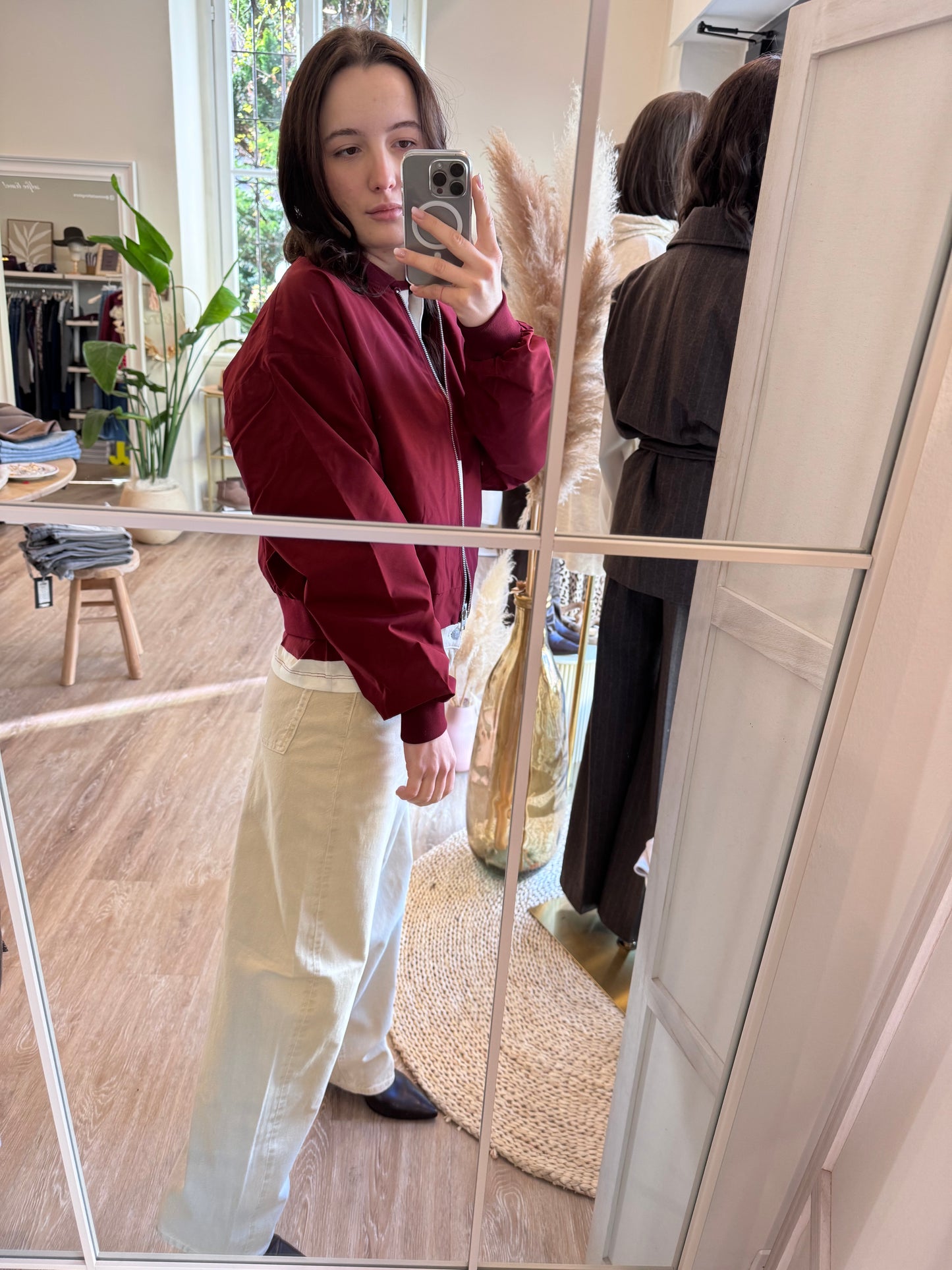 Bomber in nylon Ella