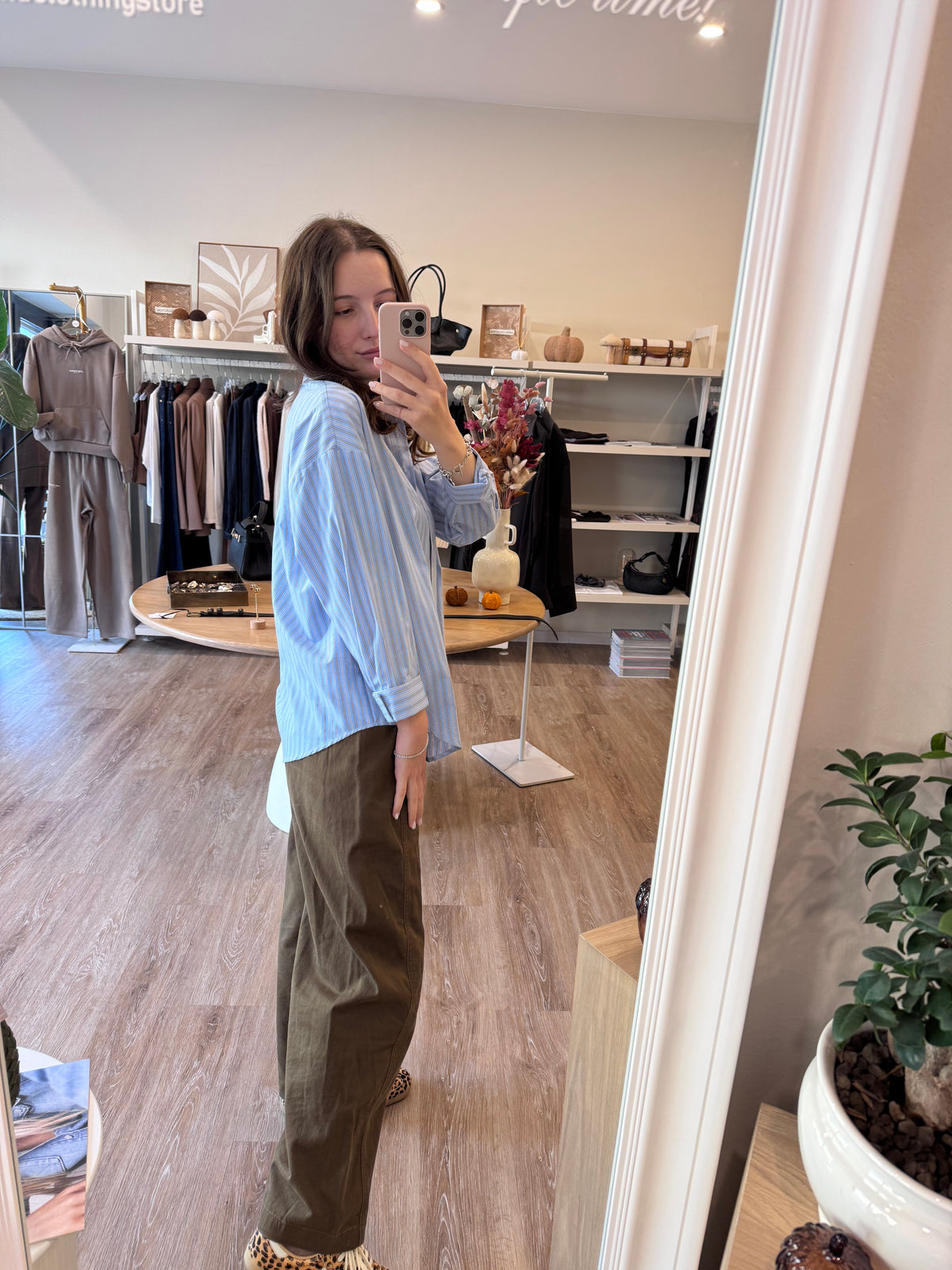 Camicia doppia riga
