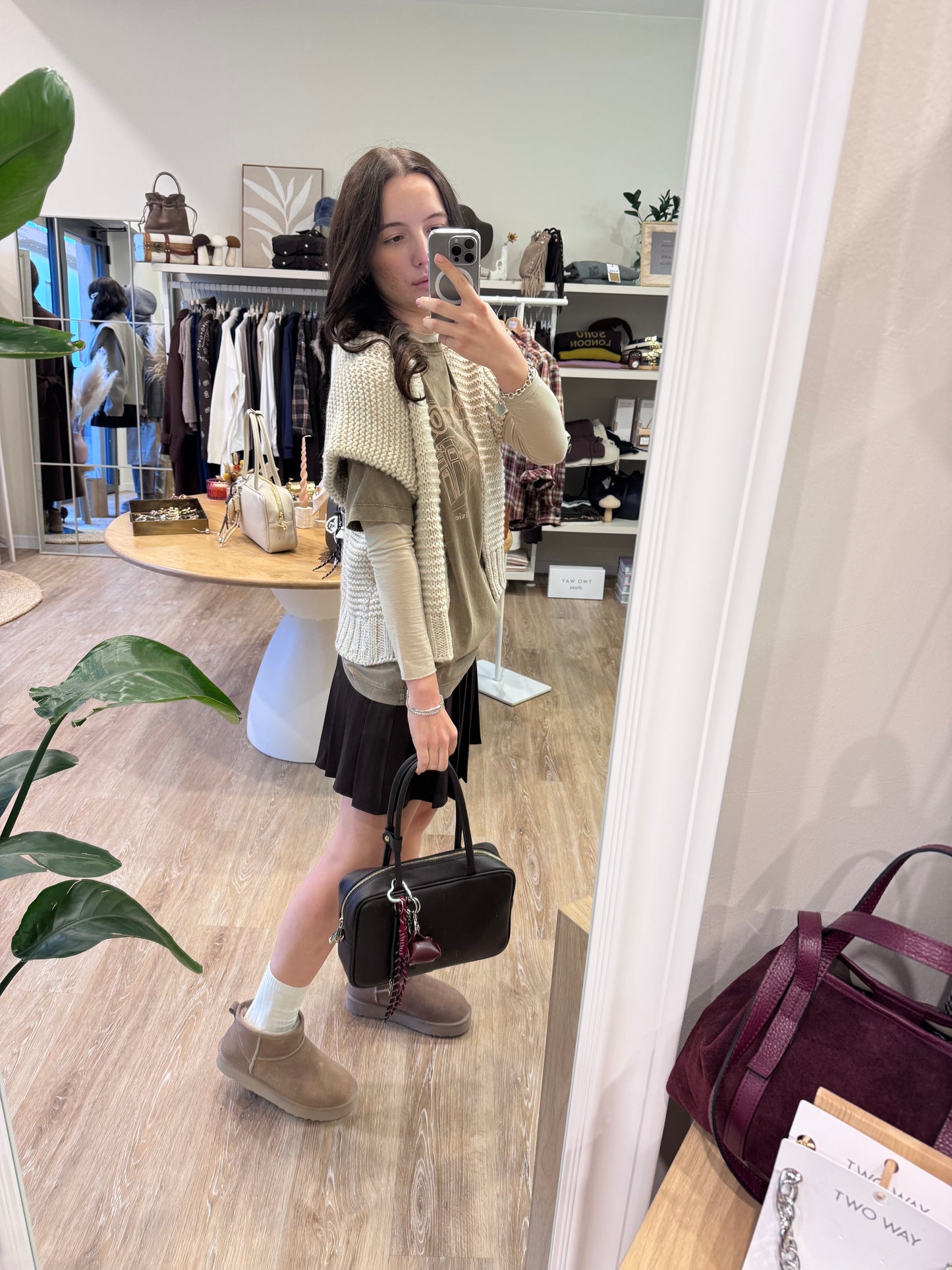 Gilet maxi maglia Please