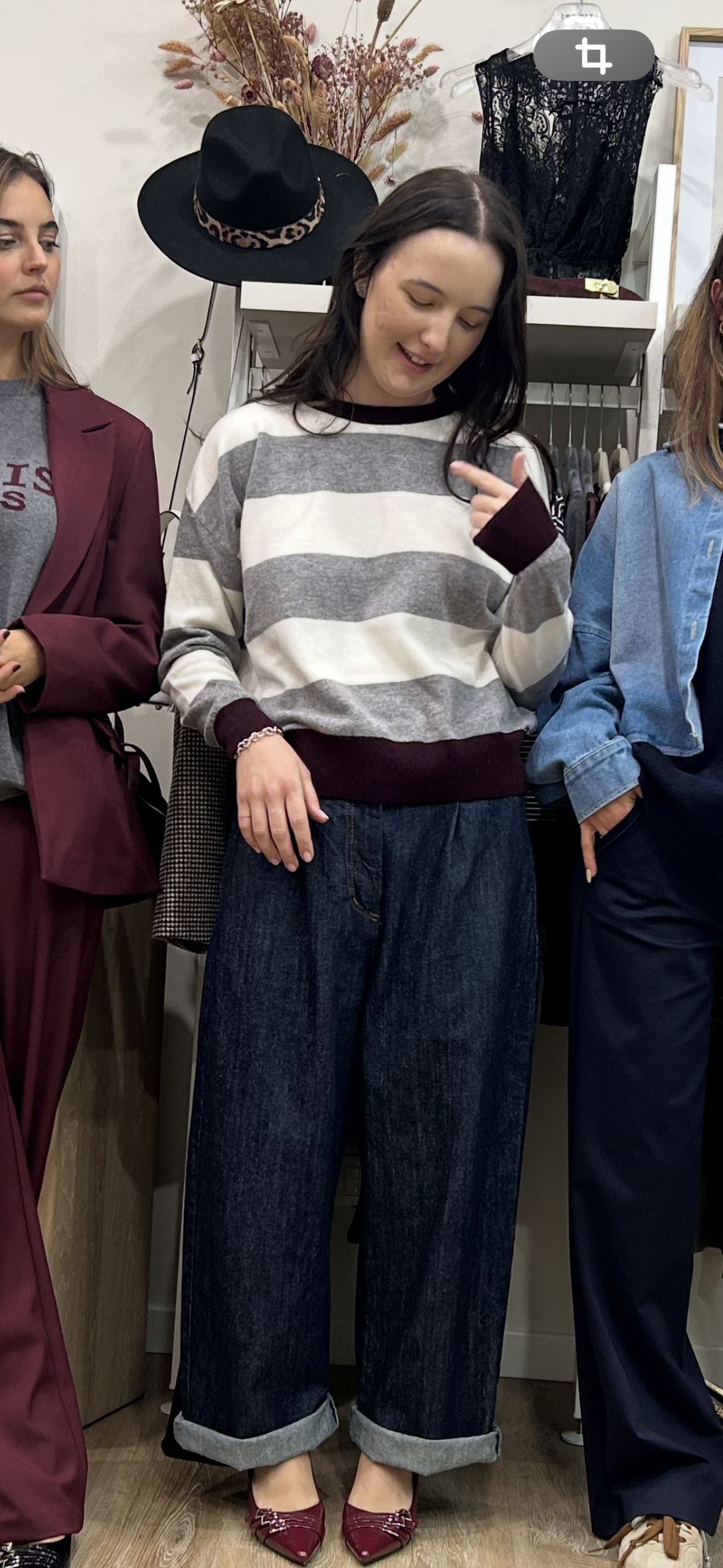 Maglione righe Wool Dixie