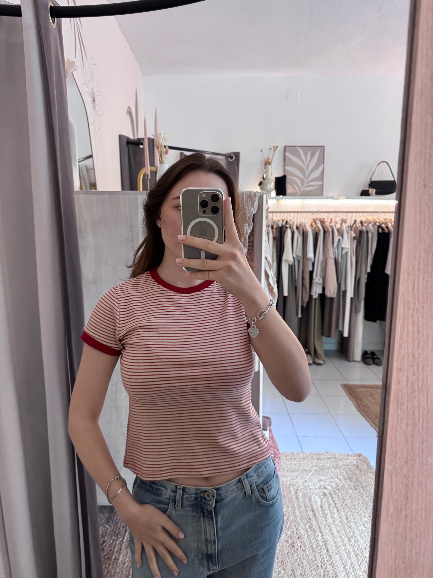 T-shirt a righe “Lolly”