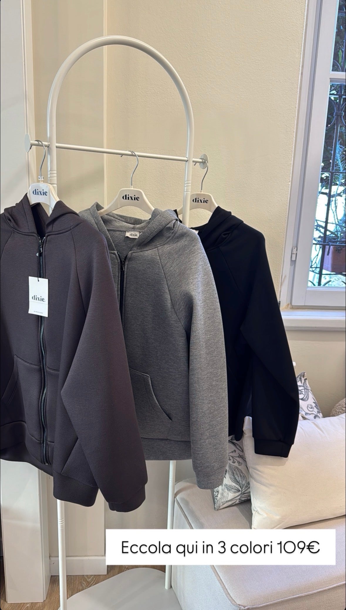 Felpa in scuba DIXIE