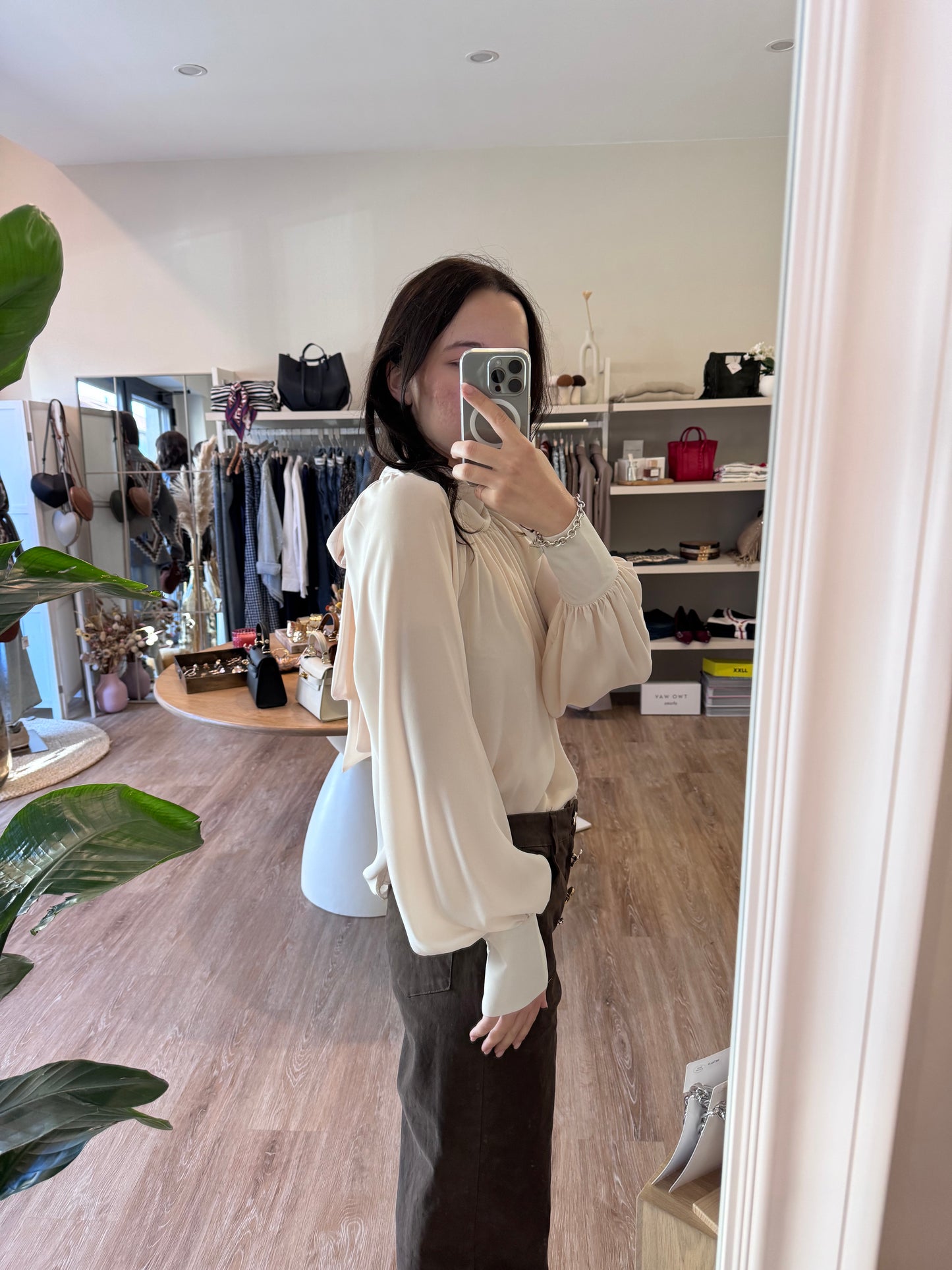 Blusa bow Two Way