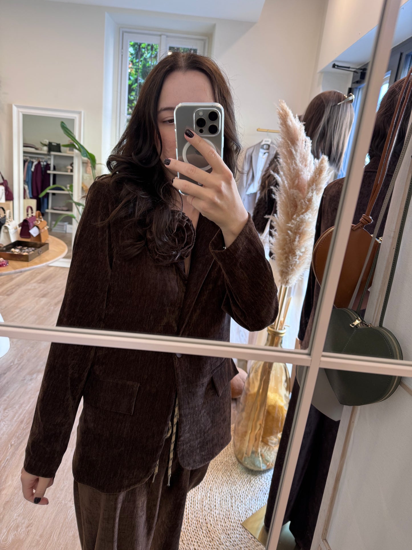 blazer velvet Two Way