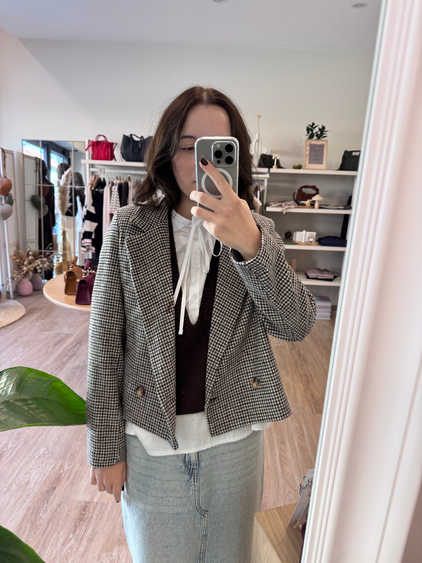 blazer pied de poule Two Way