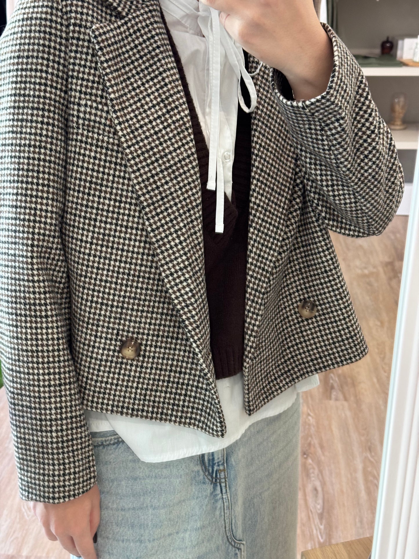 blazer pied de poule Two Way