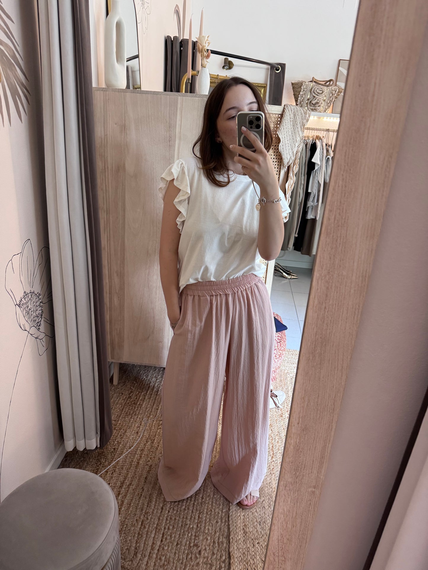 Pantaloni “Fleur” Please