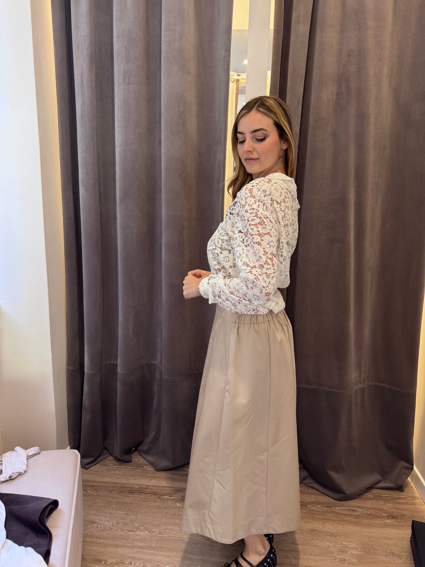 Camicia in pizzo