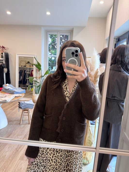 Cardigan pizzo Dixie