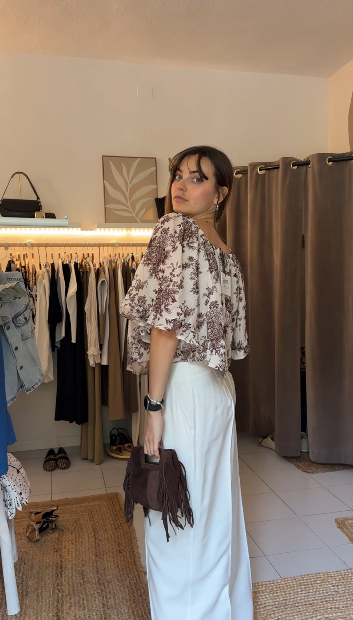 Top toile de jouy Two way