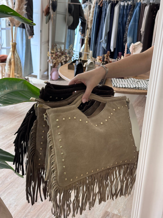 Borsa Texas in vera pelle