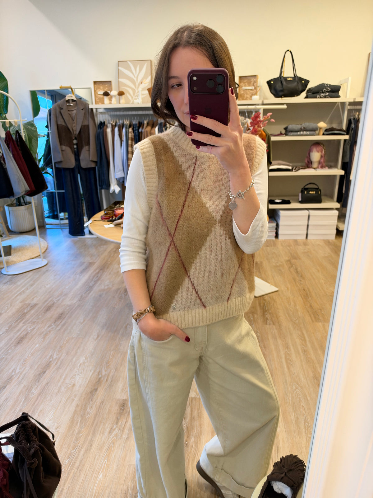 Gilet losanghe