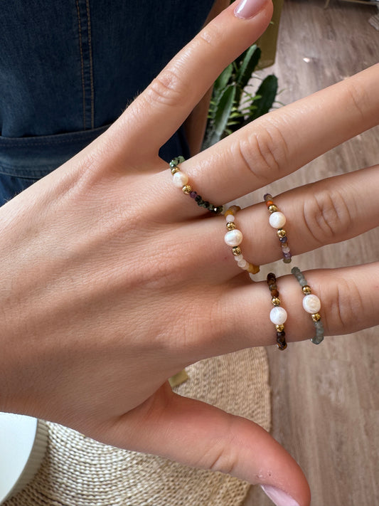 Anello perline