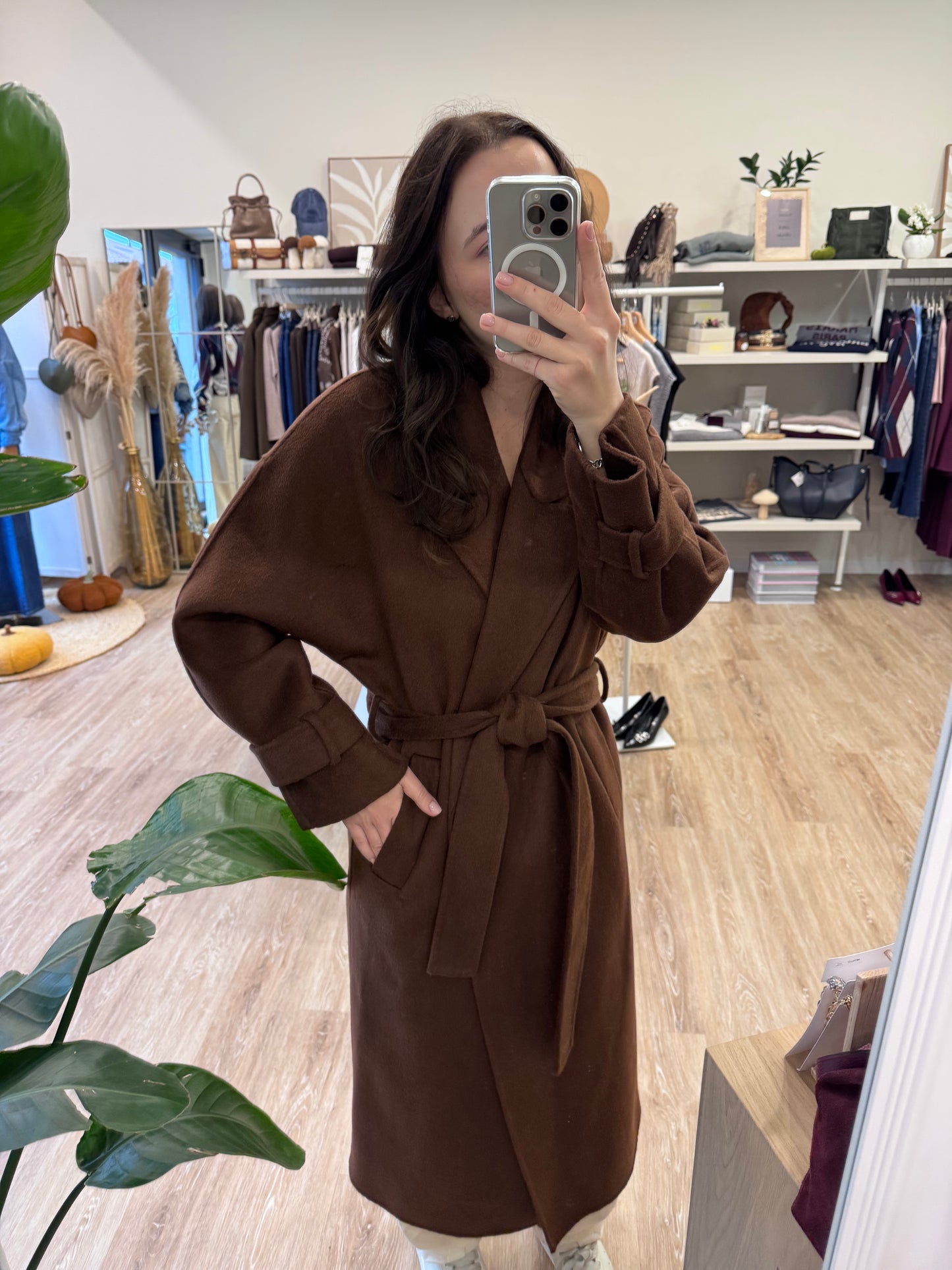 Cappotto “Nicole” two way