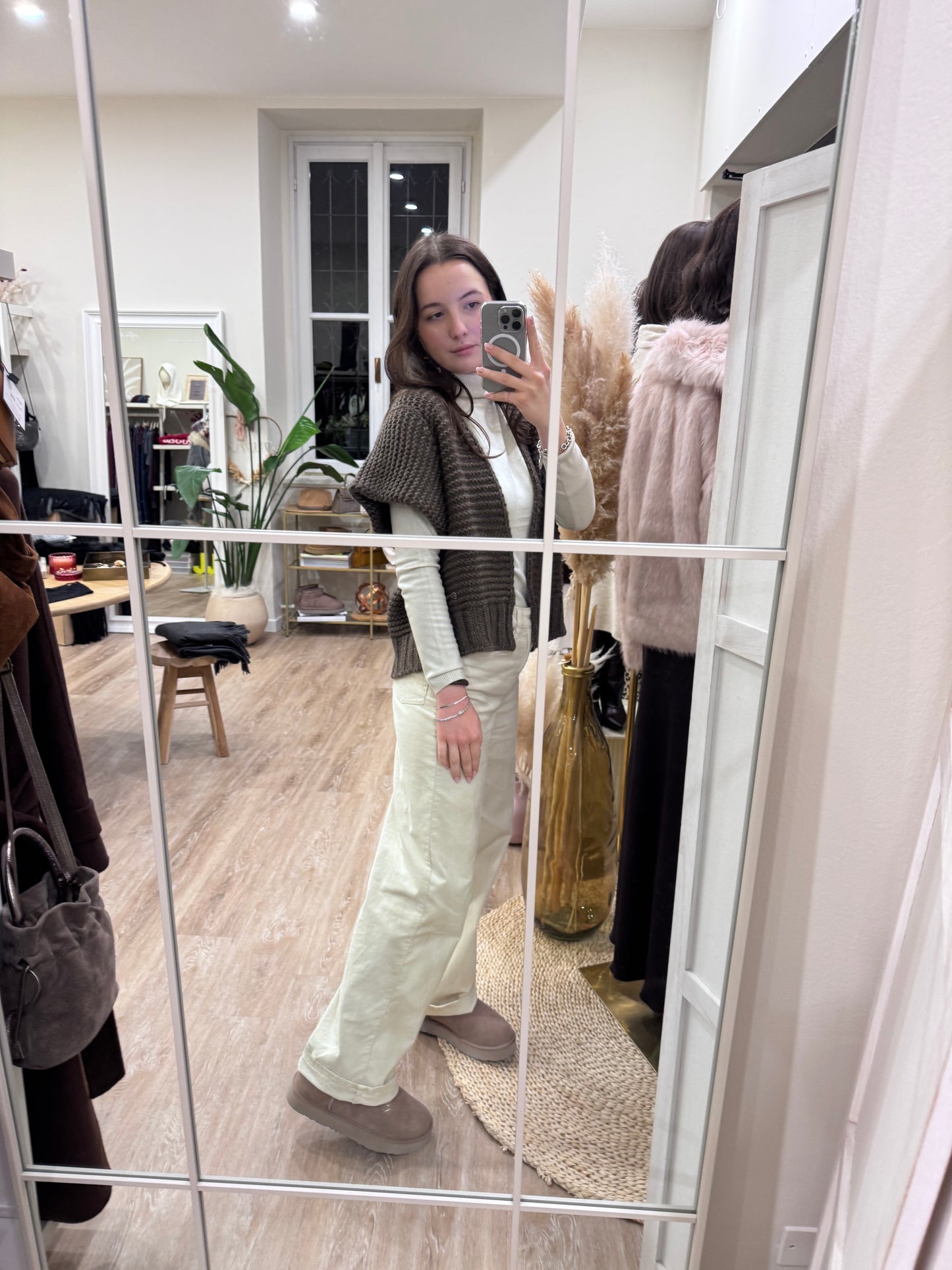 Gilet maxi maglia Please