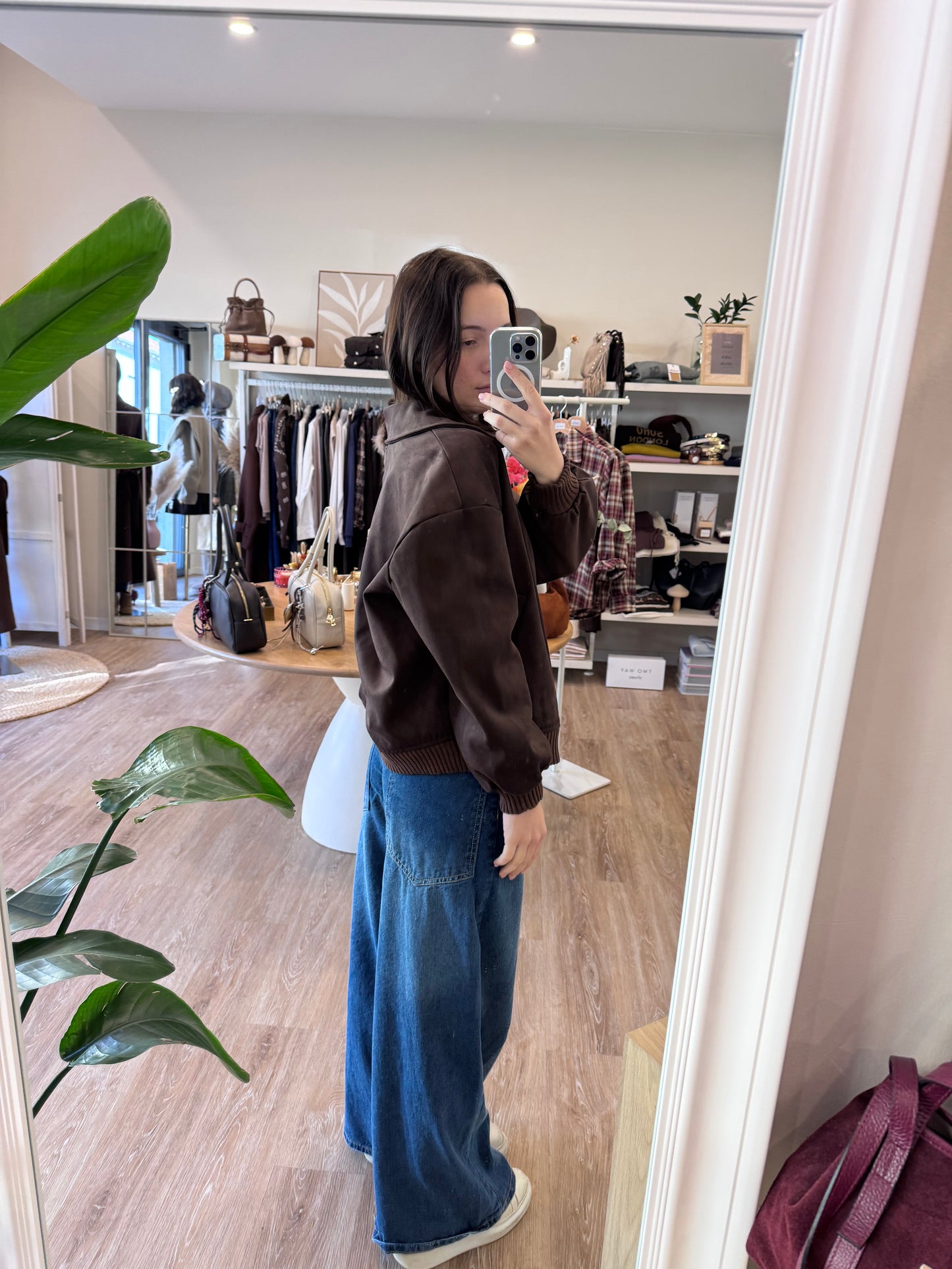 Bomber suédé Dixie