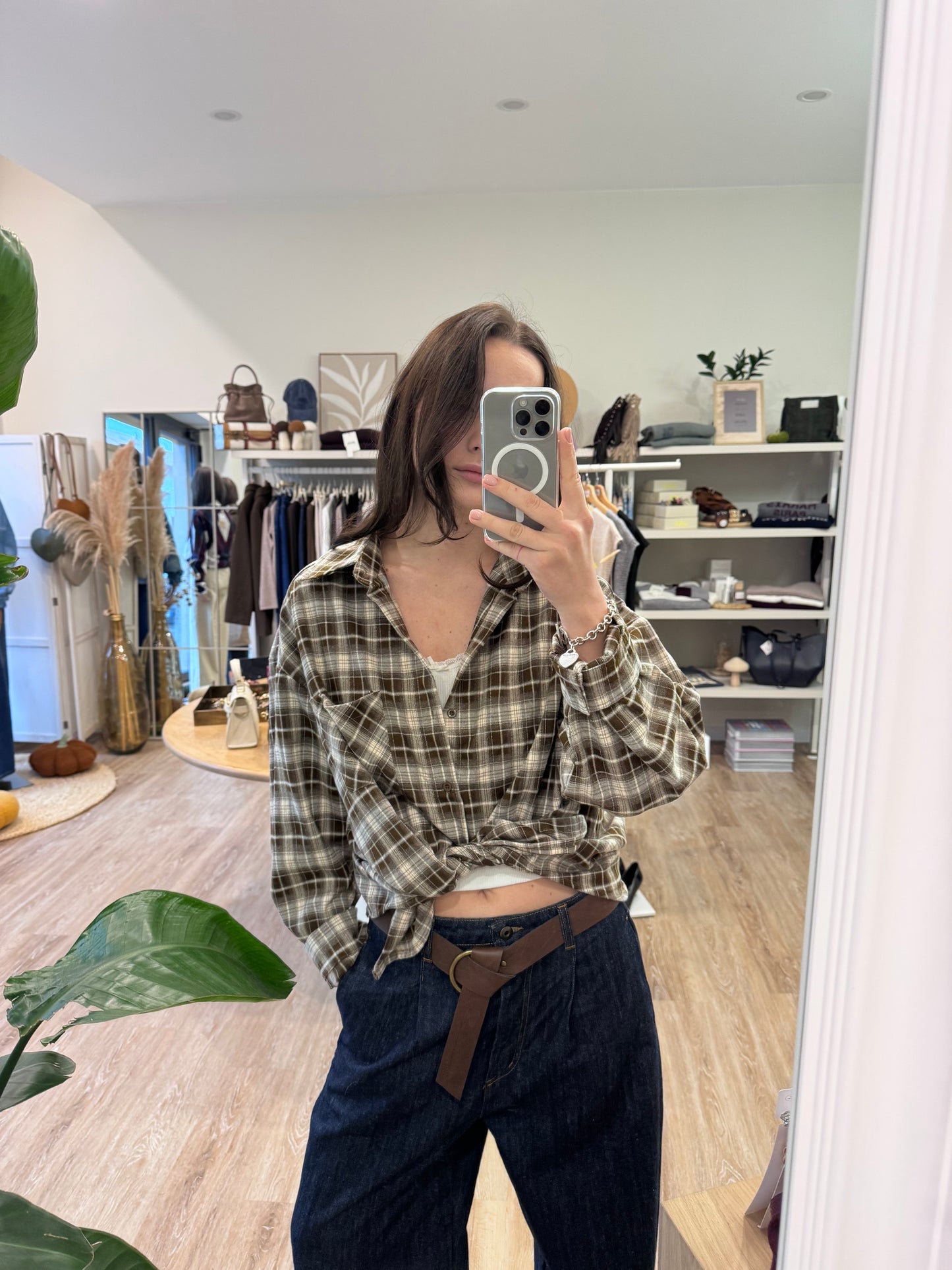 Camicia check Flanella