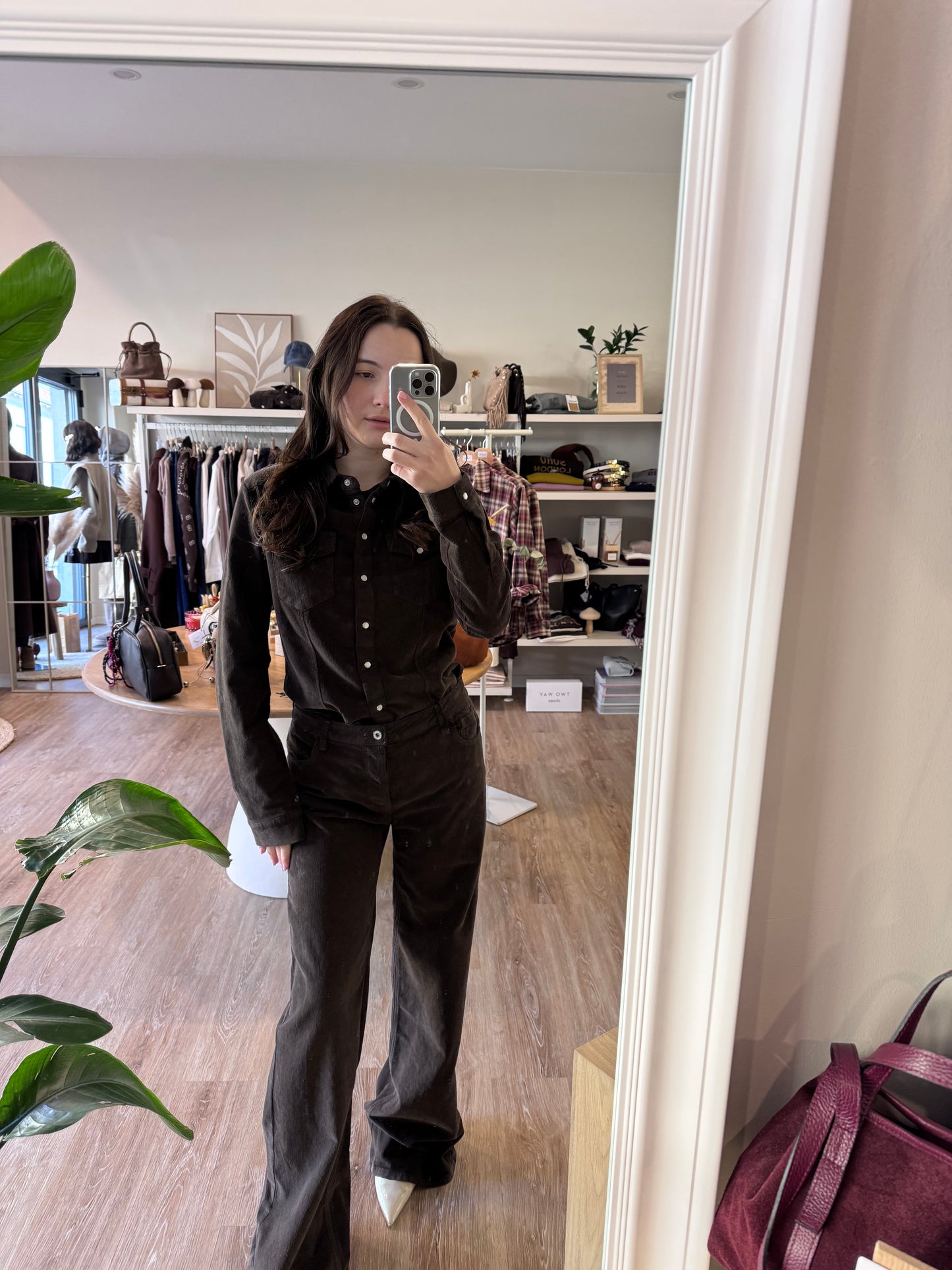 Pantalone velvet Please