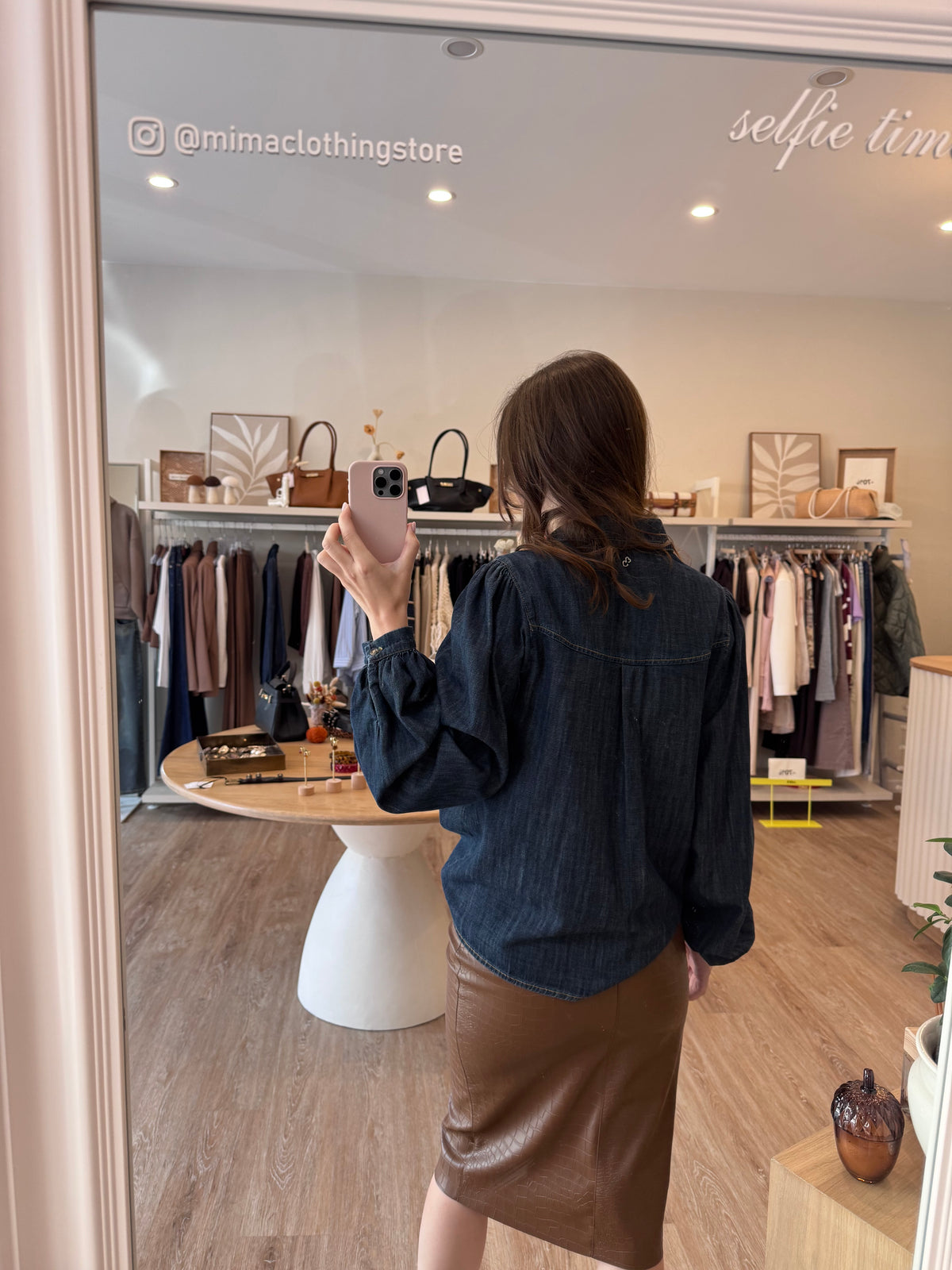Camicia in denim