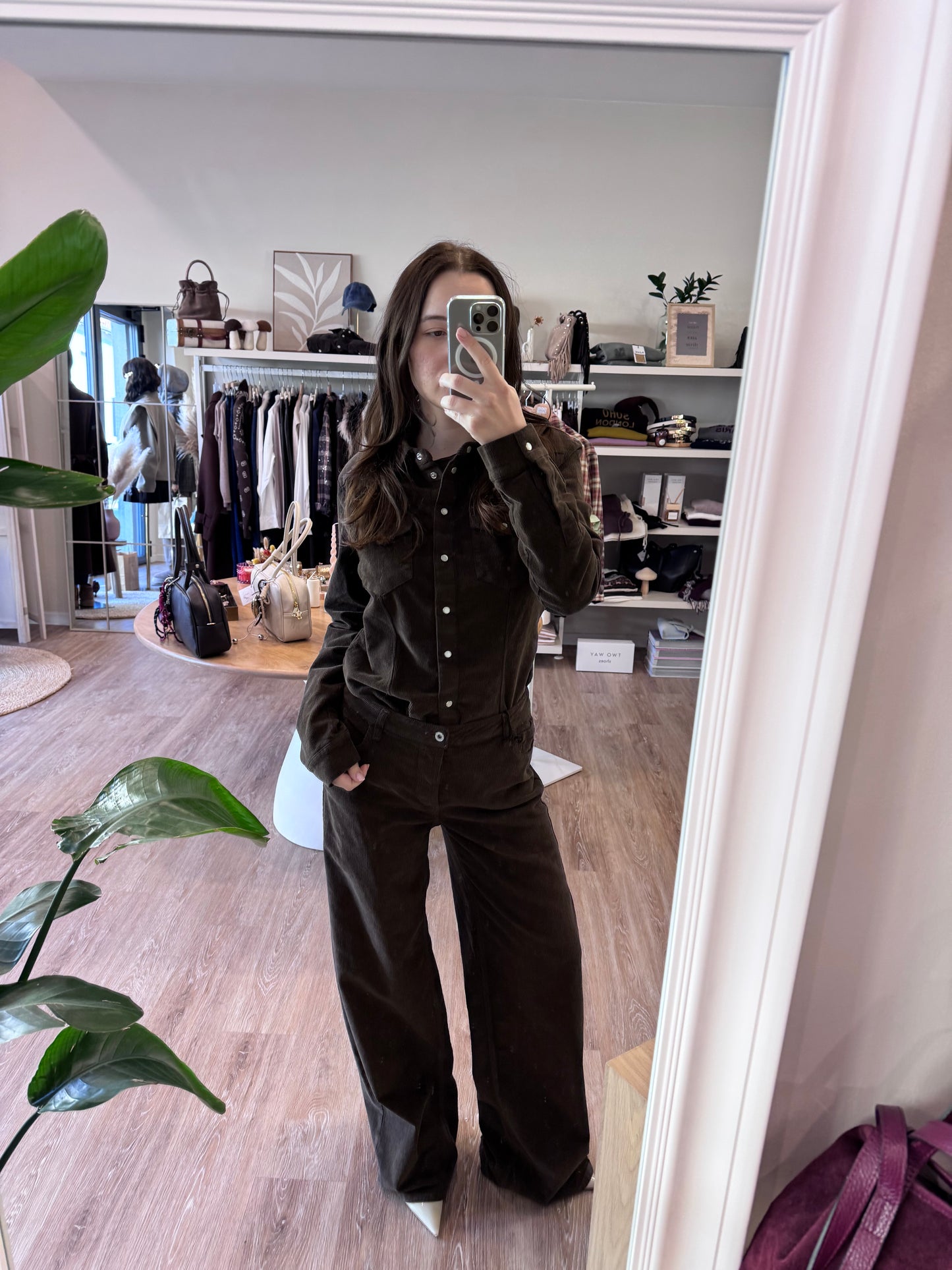 Camicia velvet please