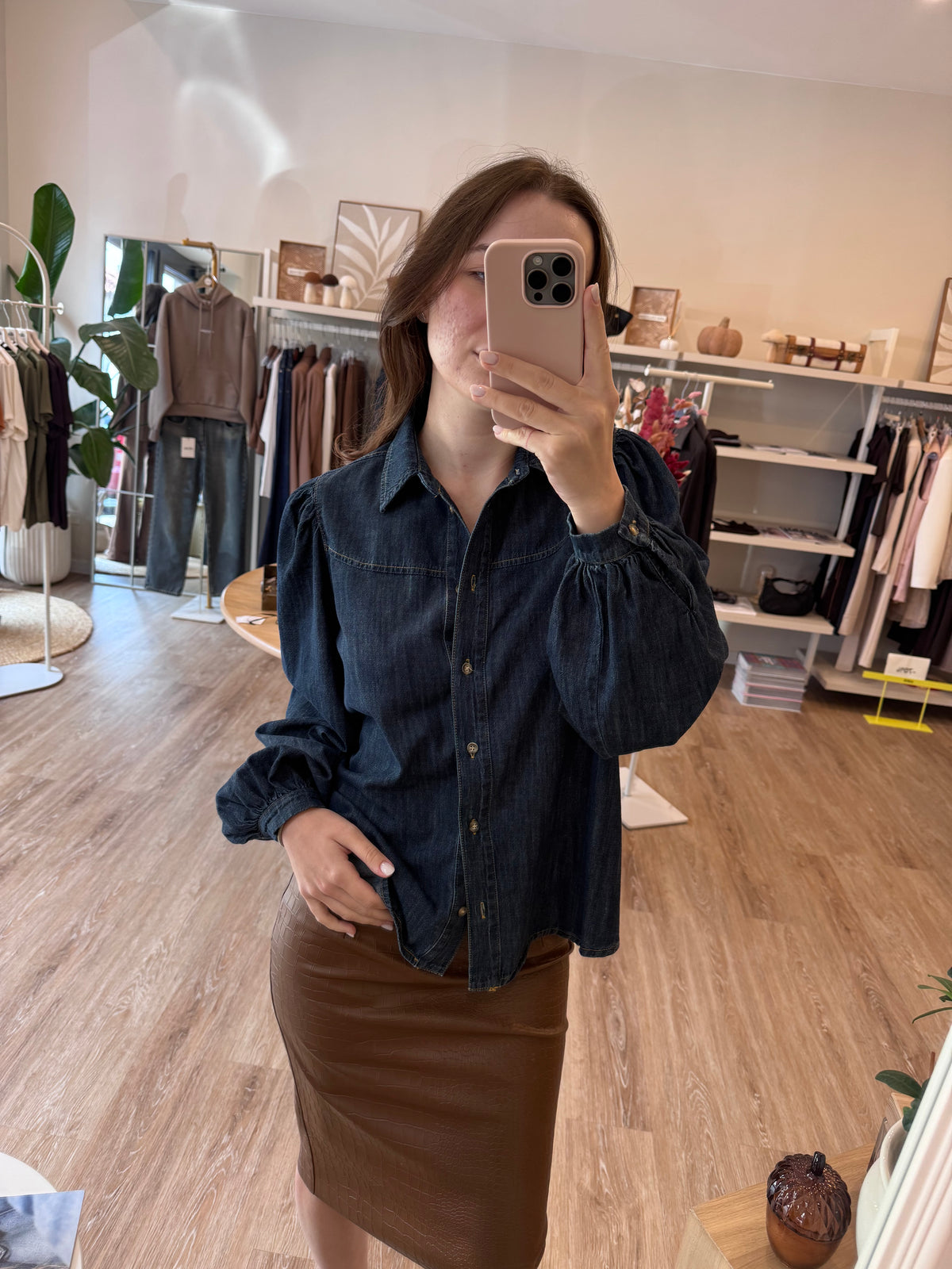 Camicia in denim