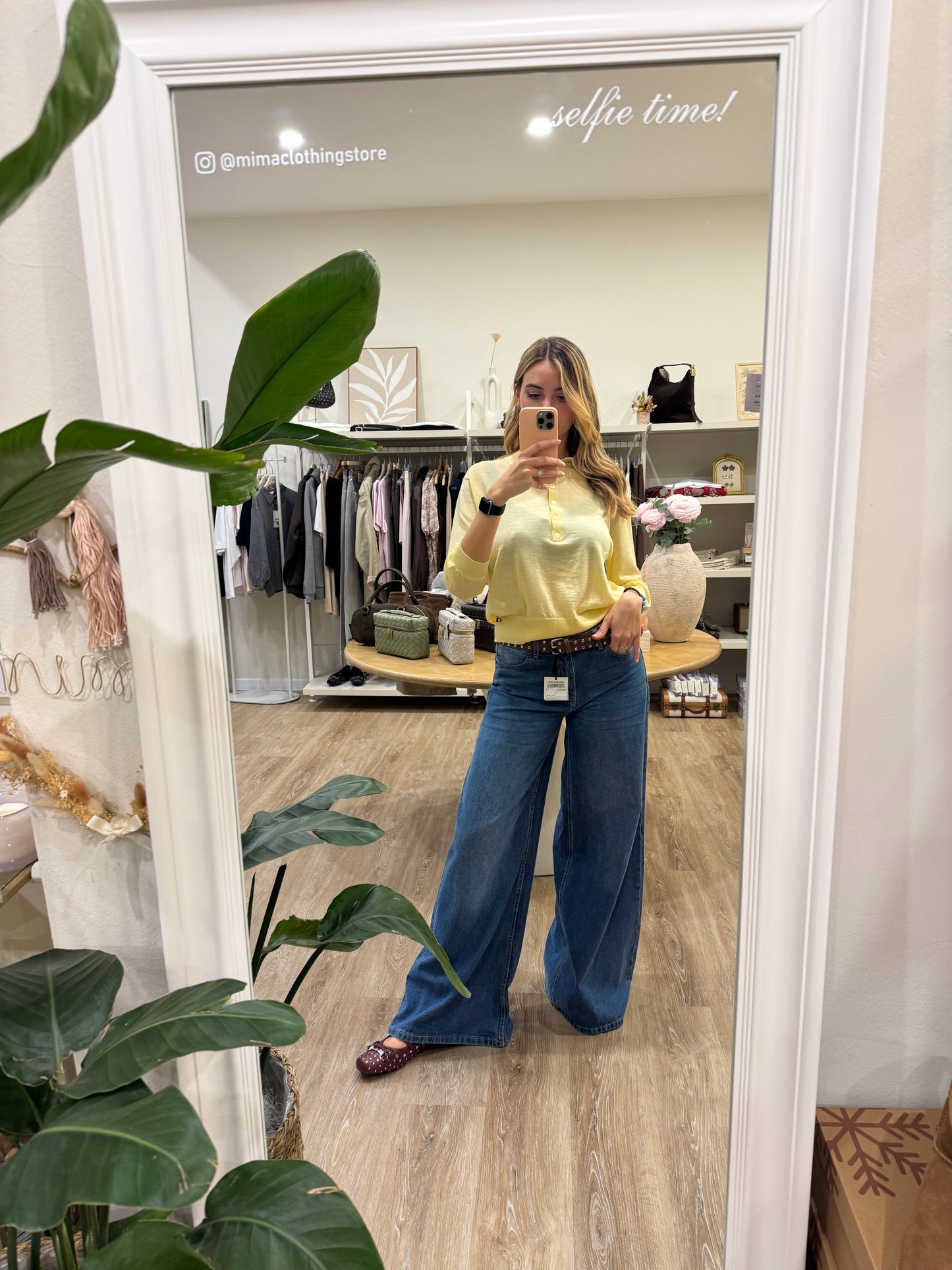 Maglione polo in lana merinos