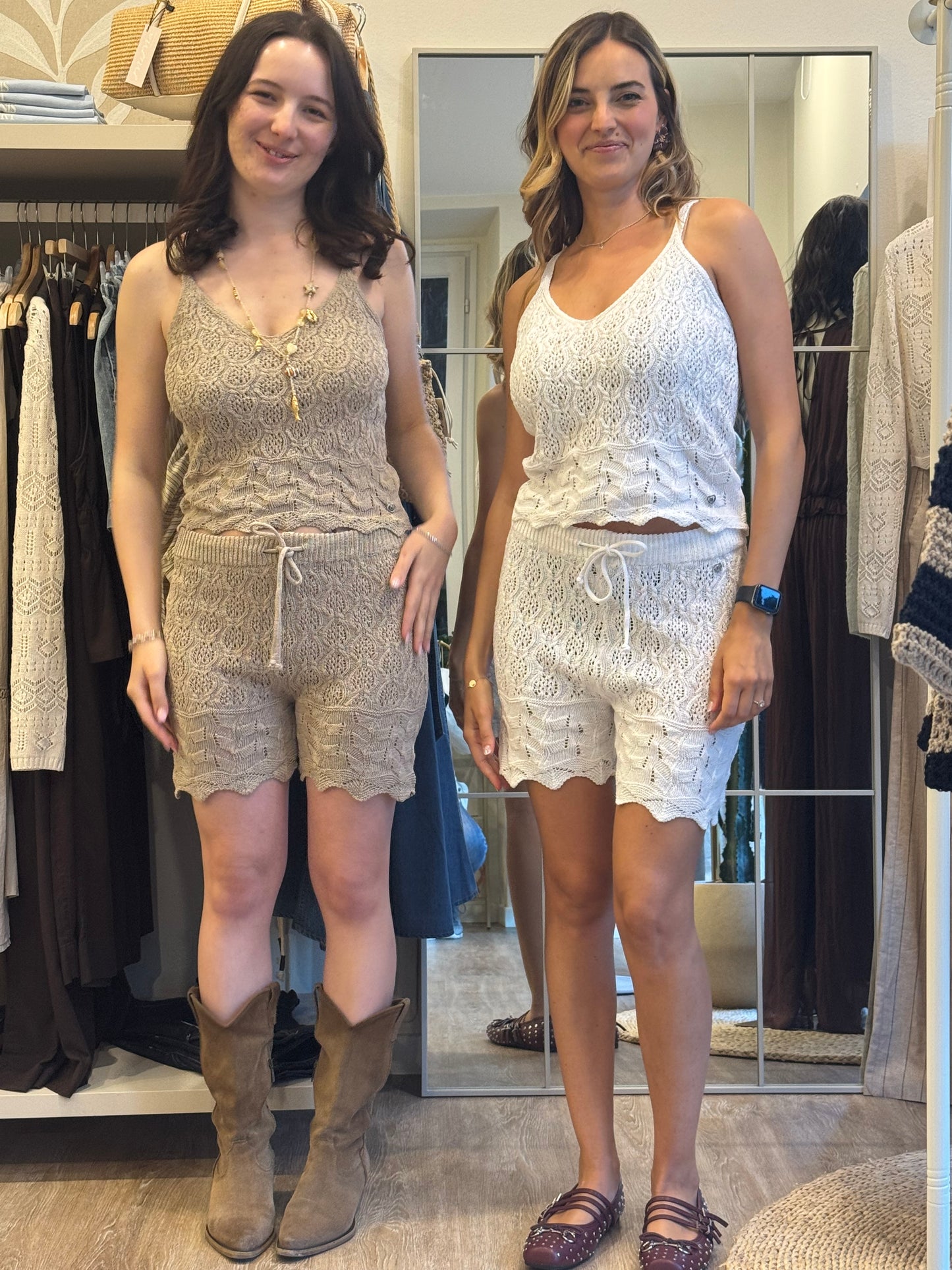 Shorts crochet