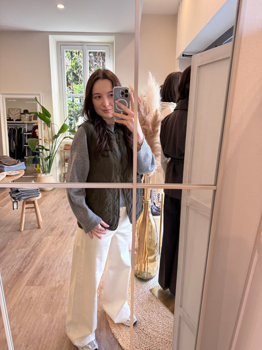 Gilet trapuntato Dixie