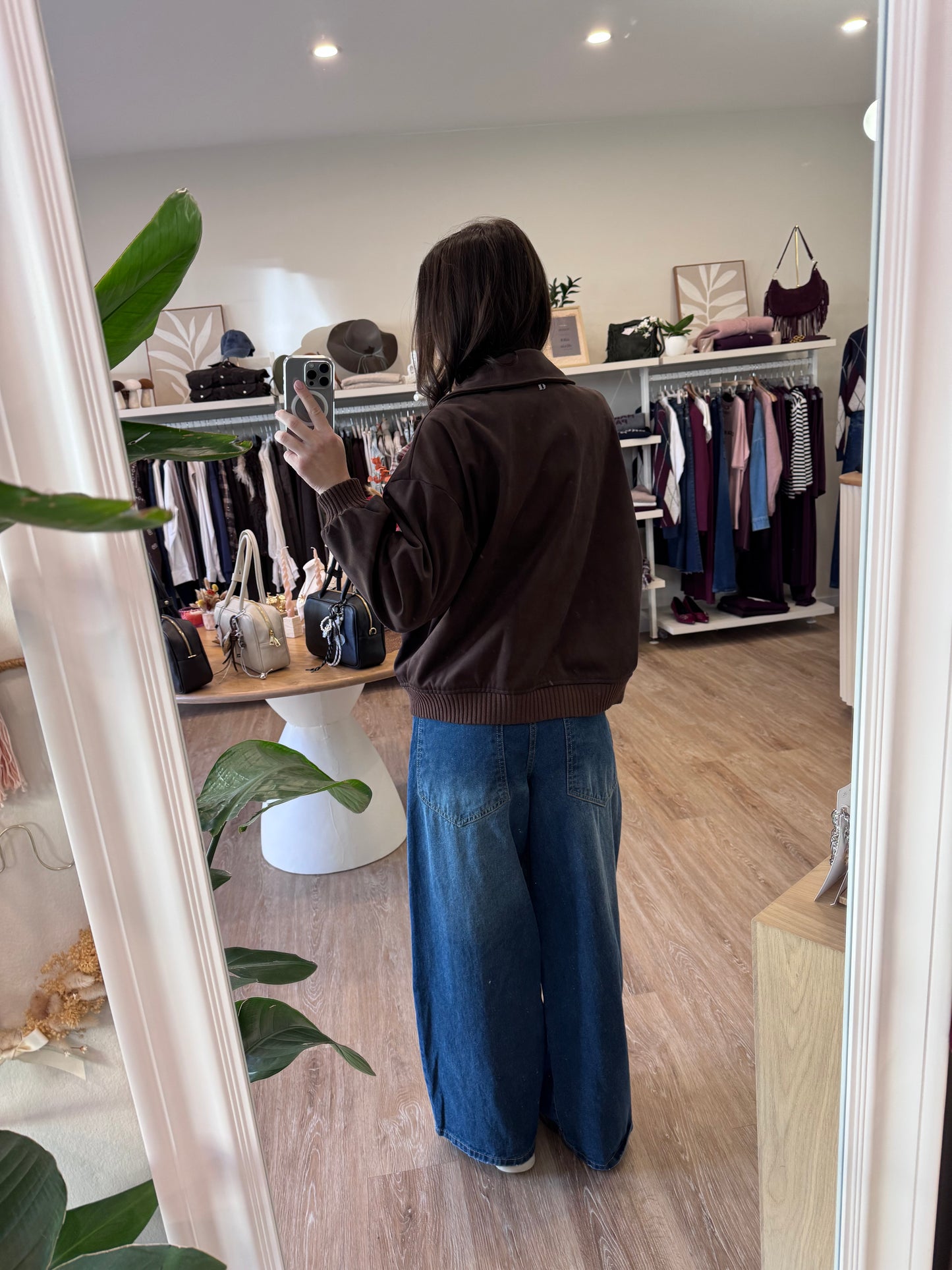 Bomber suédé Dixie