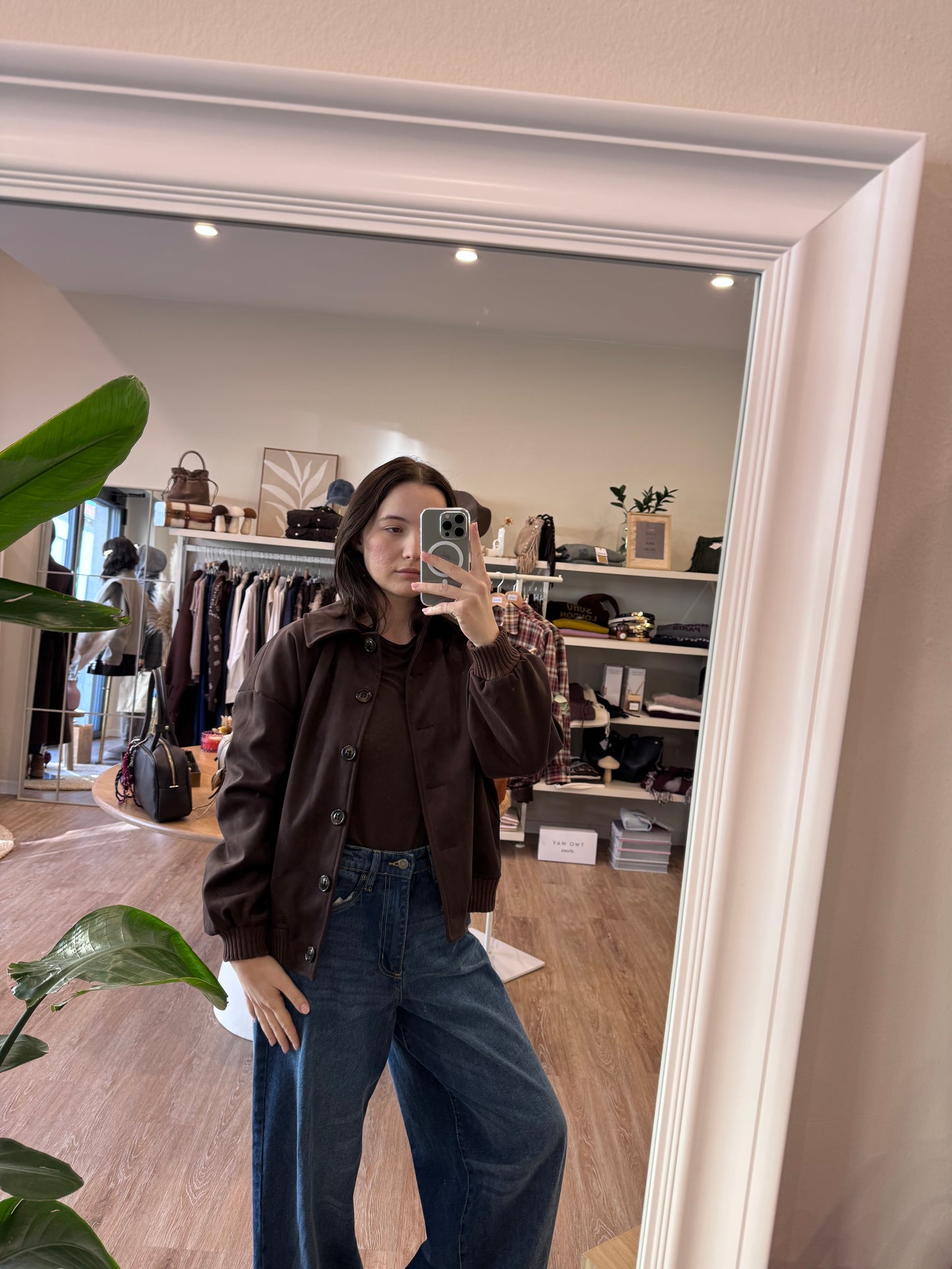 Bomber suédé Dixie