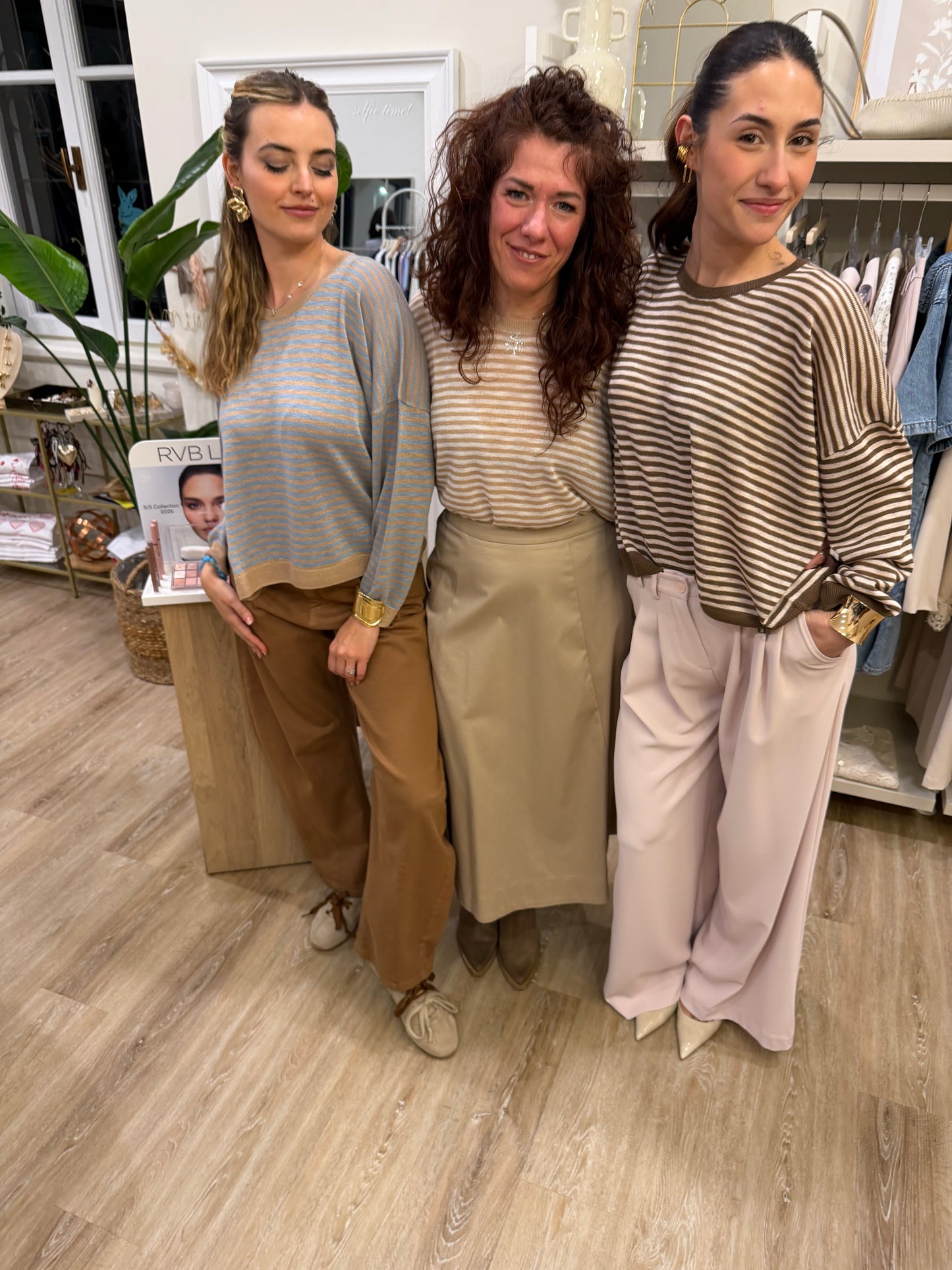 Maglione a righe