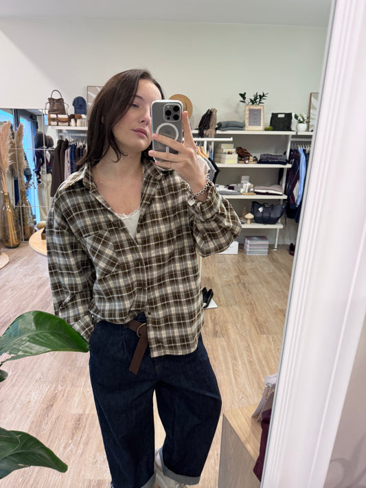 Camicia check Flanella