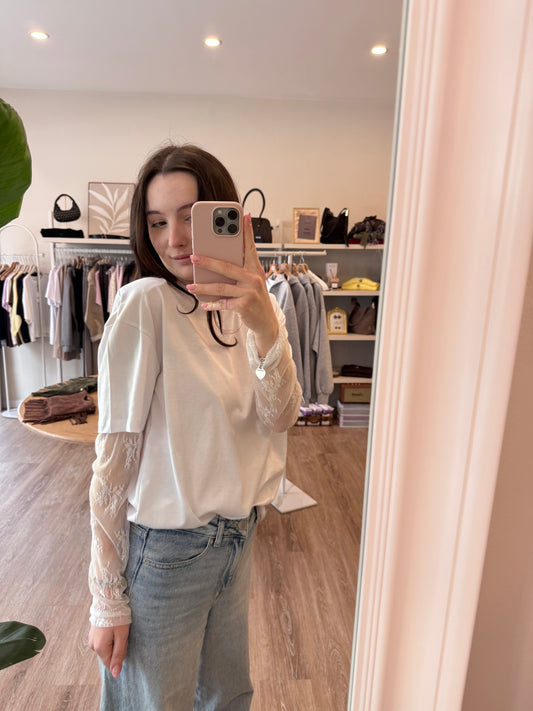 T-shirt pizzo Dixie
