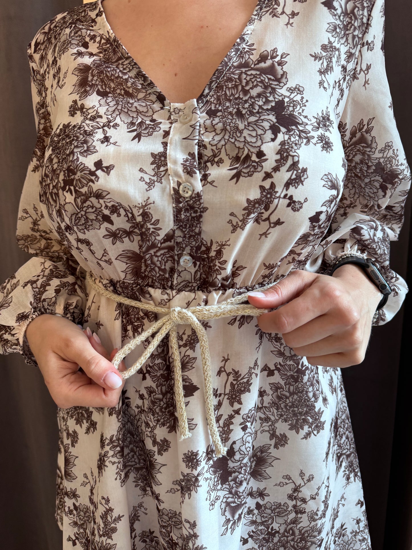 Abito toile de jouy Two way