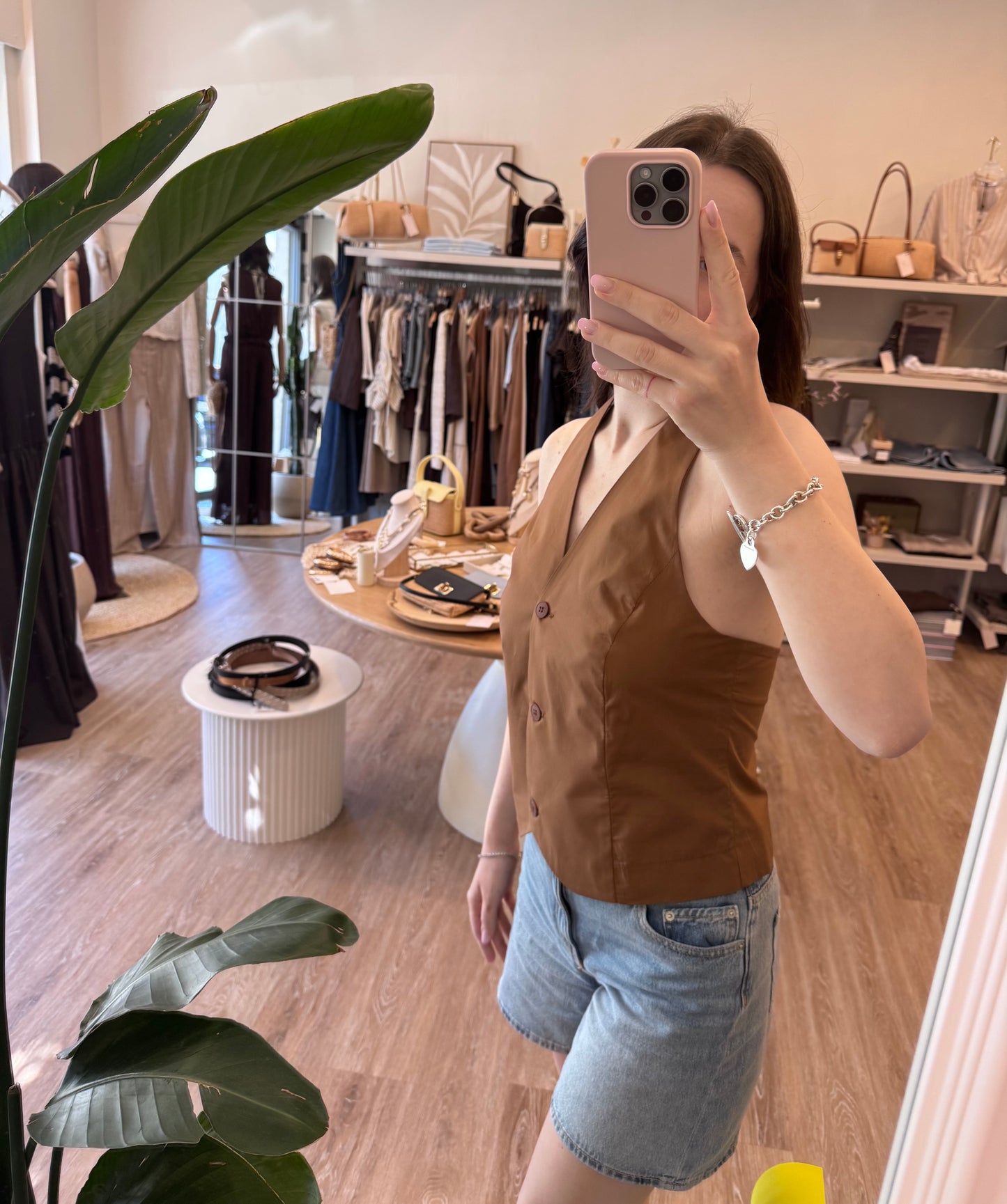 Gilet cinnamon