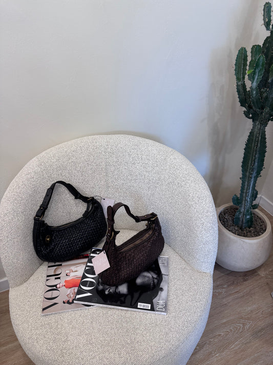 Borsa intrecciata baby