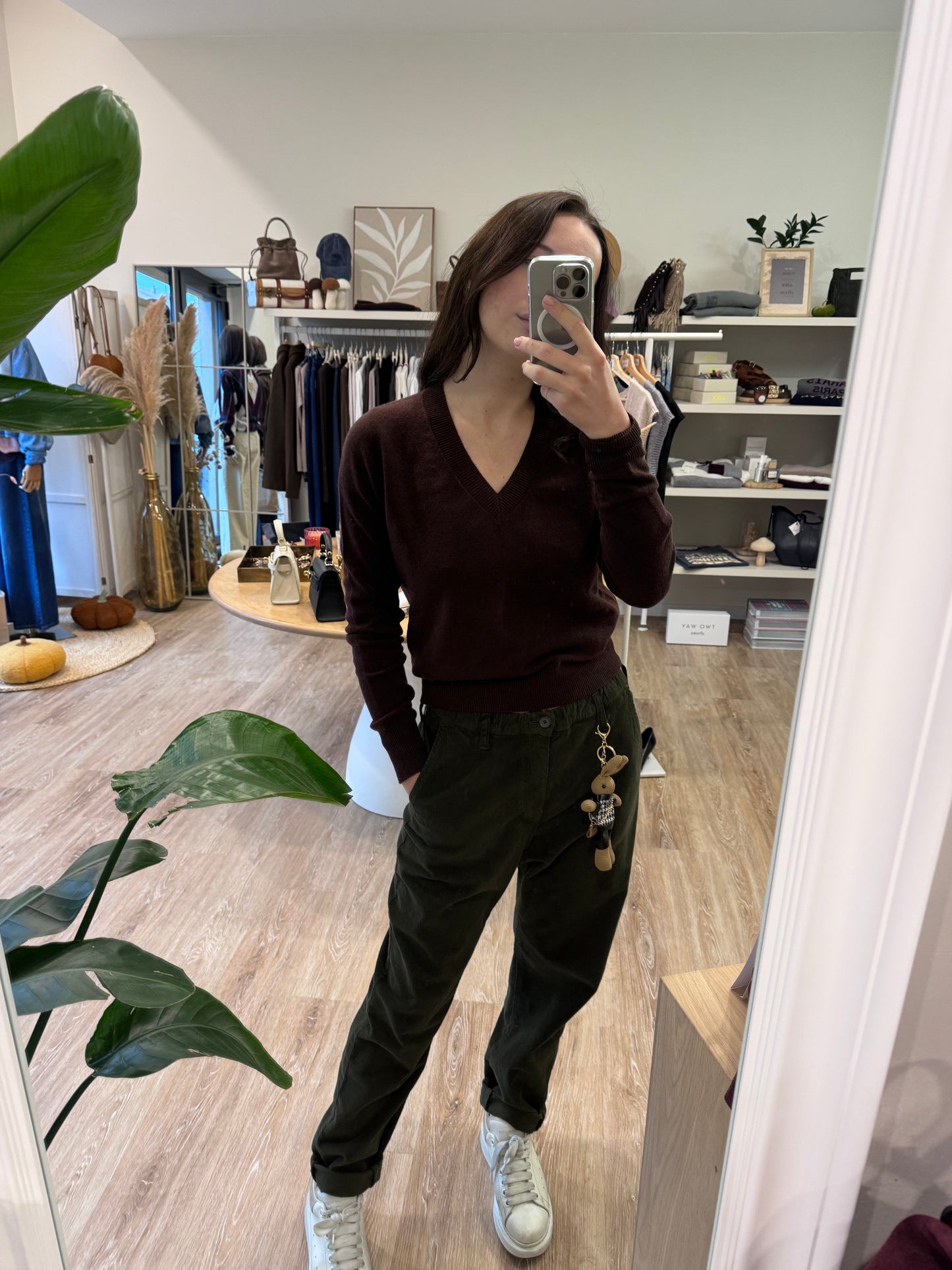 Pantalone velvet Please