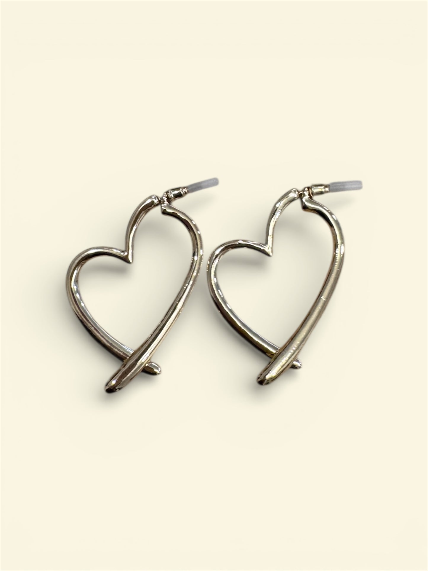 Orecchini half coeur