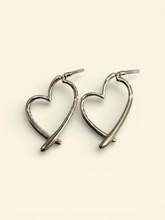 Orecchini half coeur