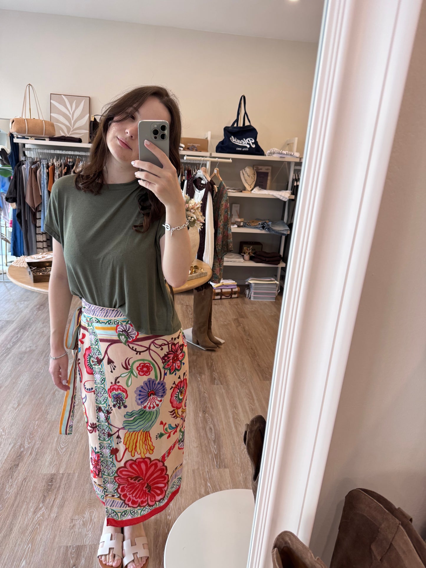 T-shirt in lino