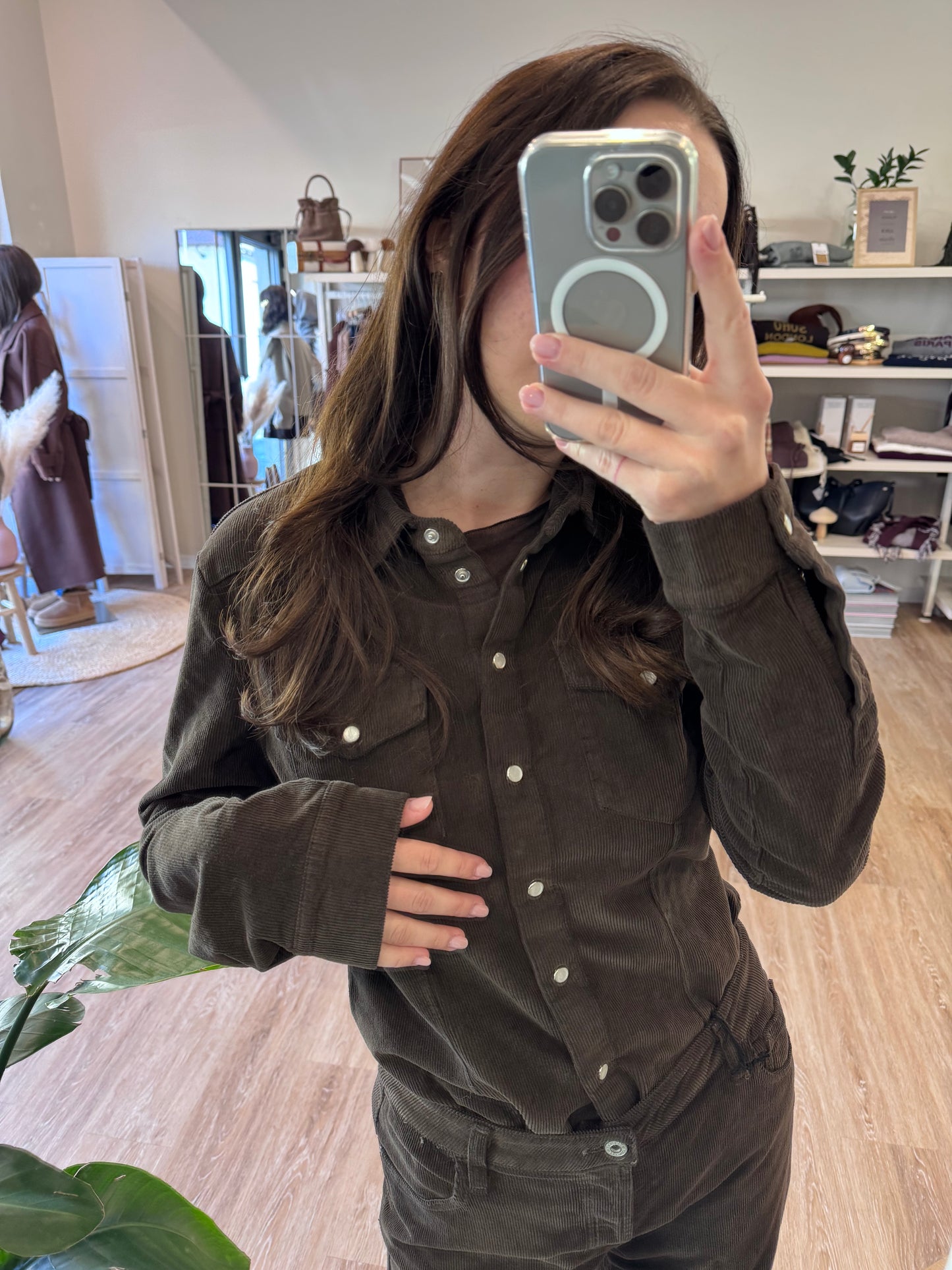 Camicia velvet please