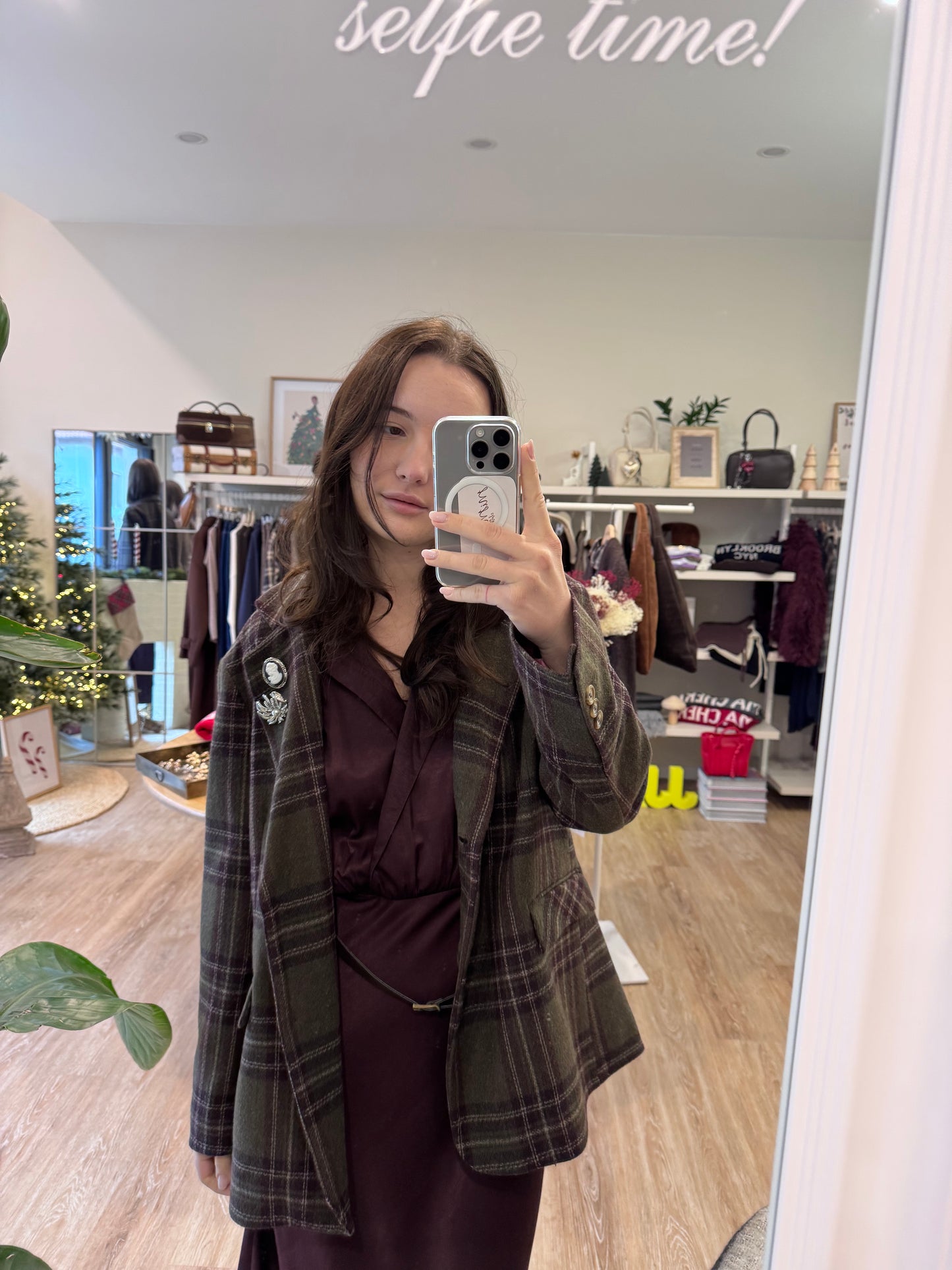 Blazer check in lana Dixie