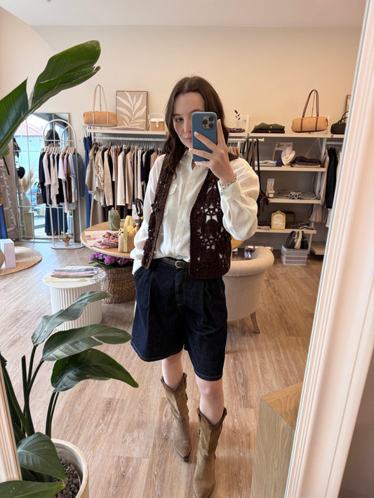 Bermuda in denim