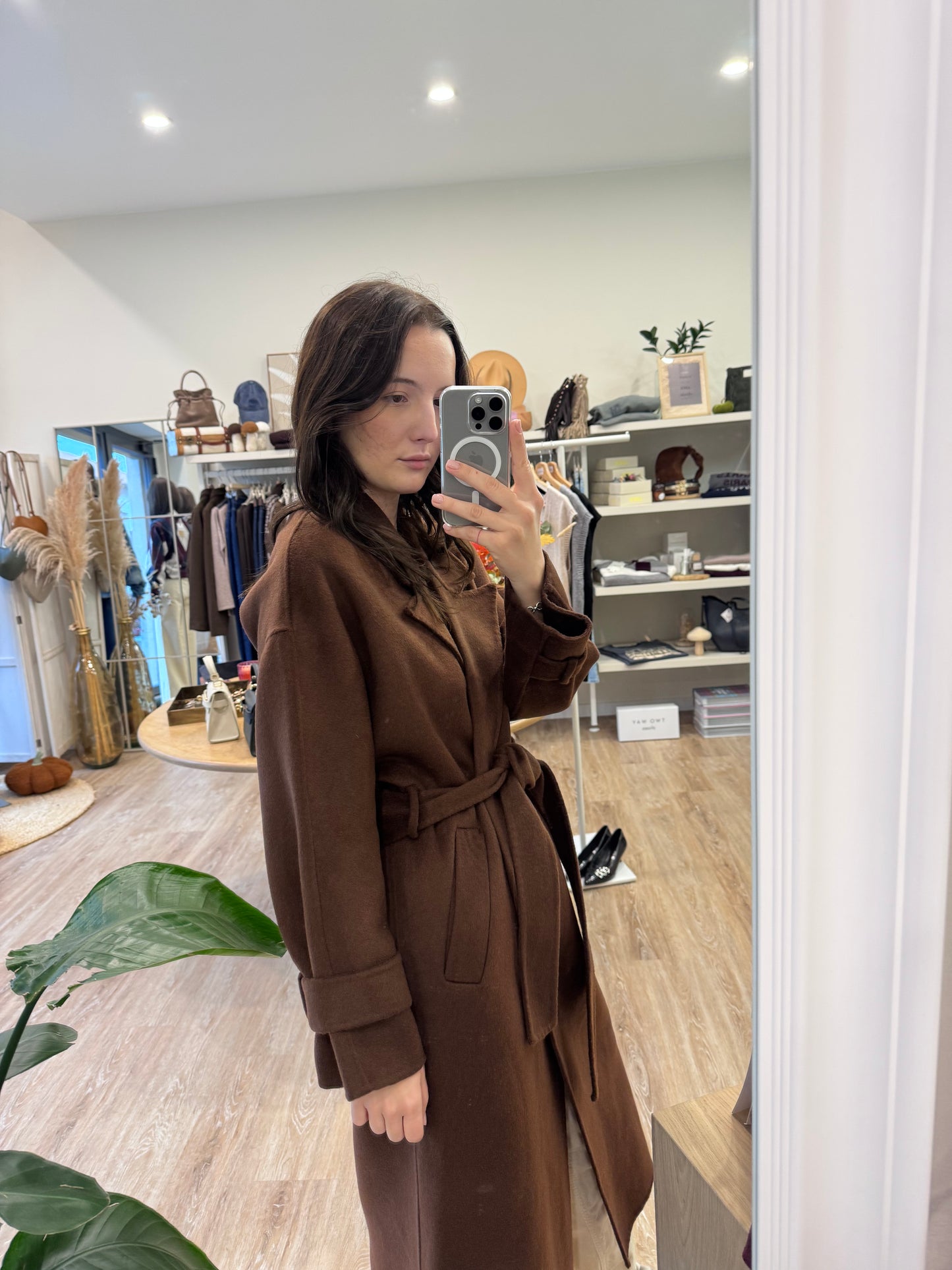 Cappotto “Nicole” two way