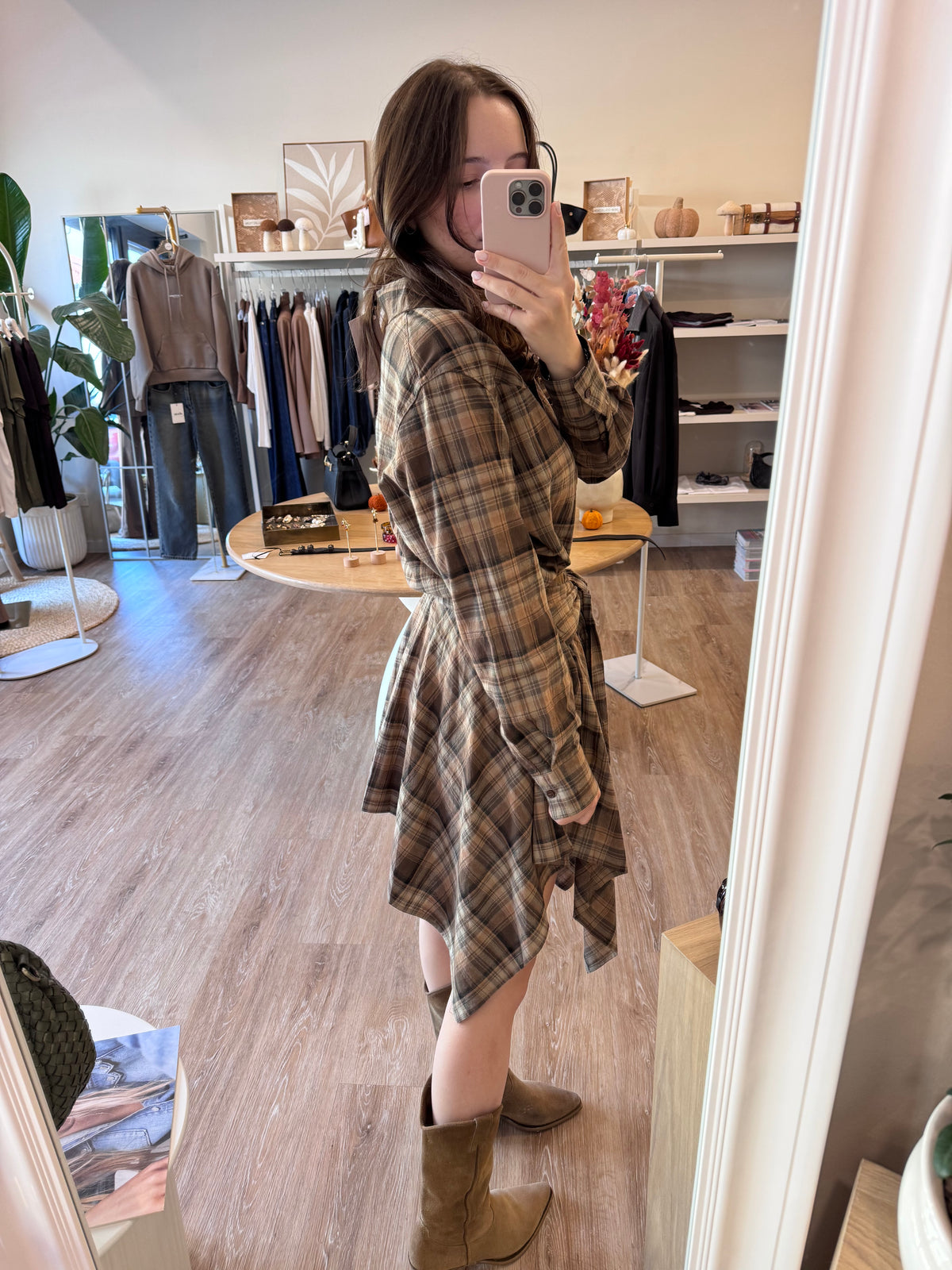 Camicia check